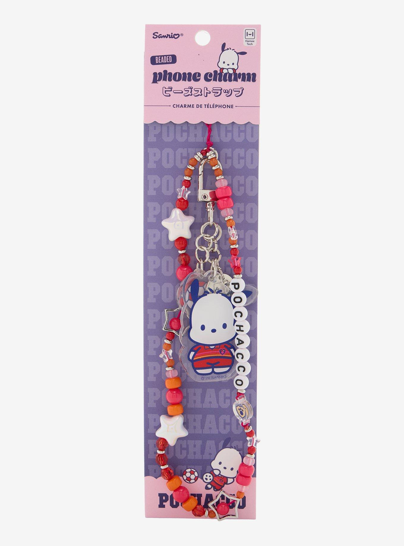 Hamee Pochacco Soccer Bead Phone Charm, , hi-res