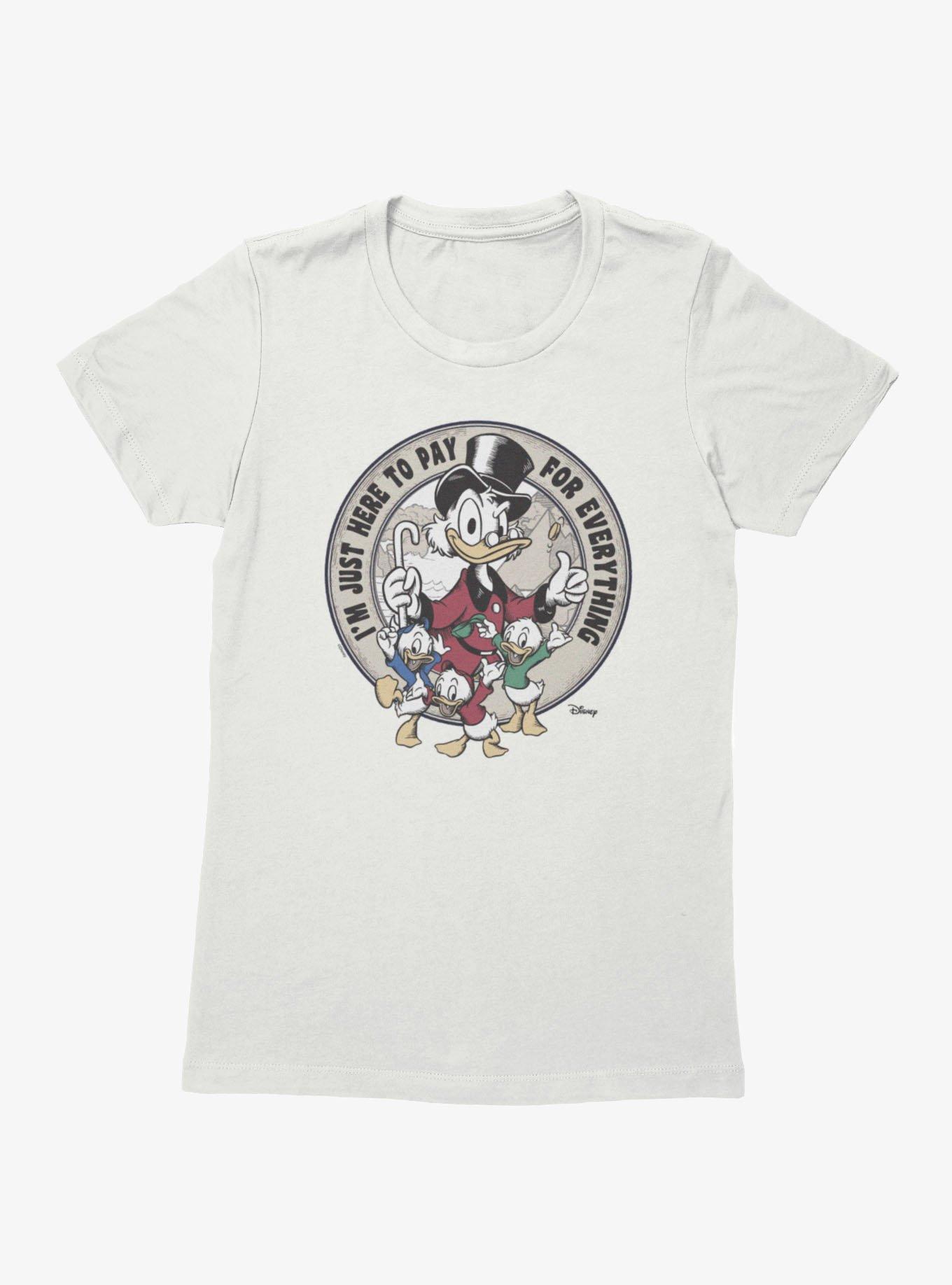 Disney Ducktales I'm Just Here To Pay For Everything Dad Womens T-Shirt, , hi-res