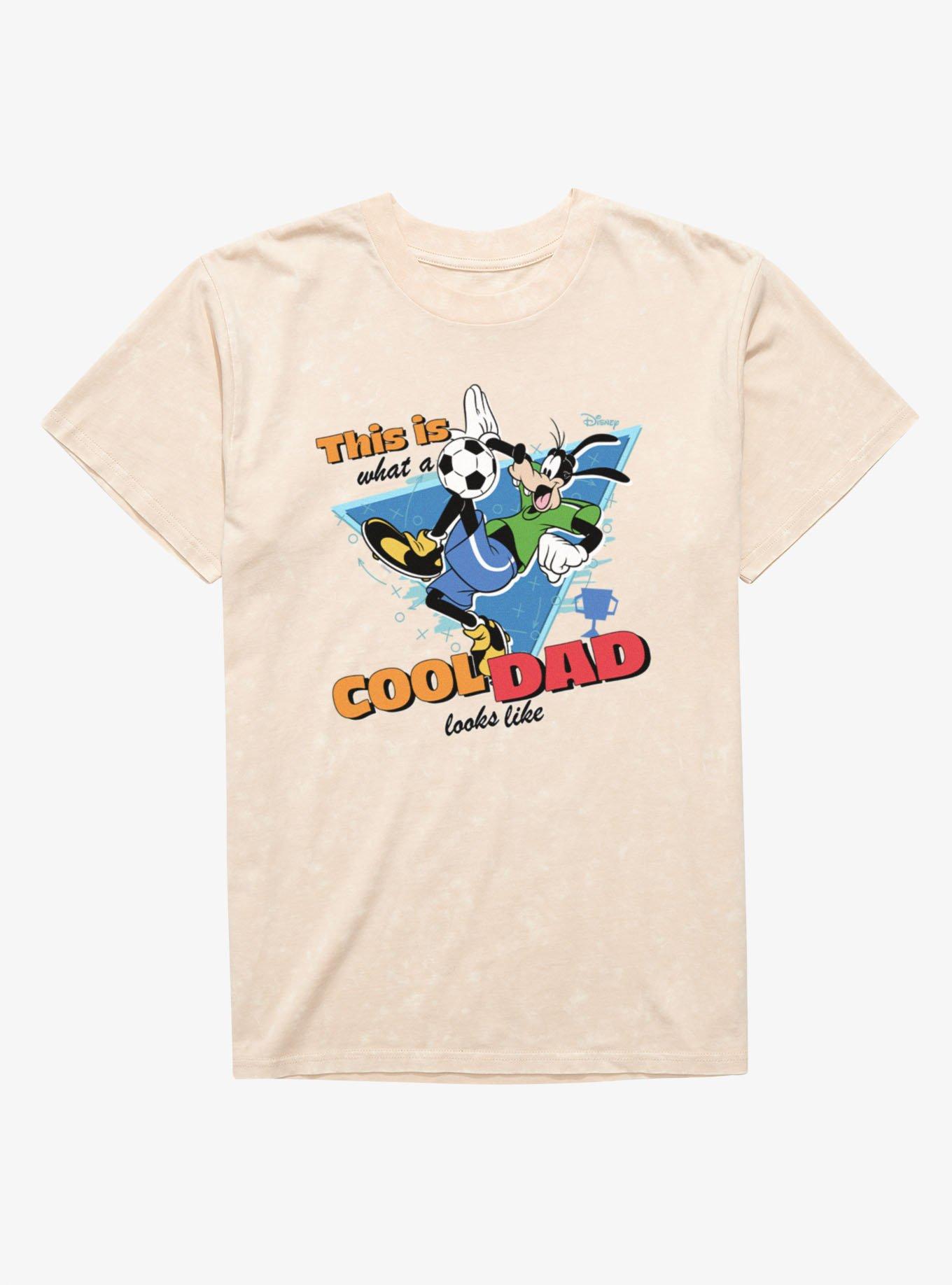 Disney Goofy This Is What A Cool Dad Looks Like Soccer Mineral Wash T-Shirt, , hi-res
