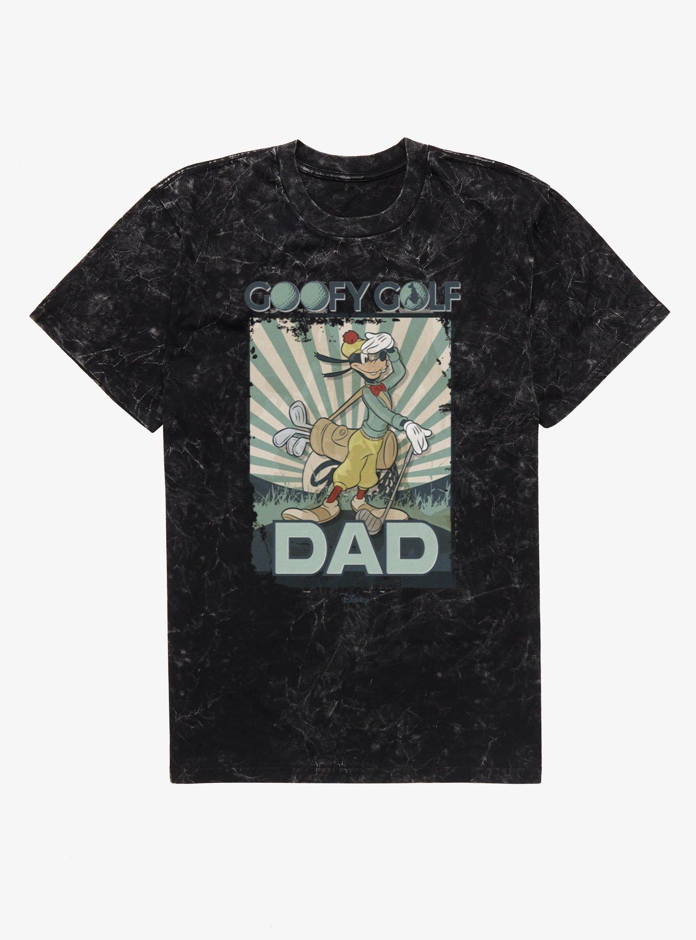Disney Goofy Golf Dad Mineral Wash T-Shirt, , hi-res