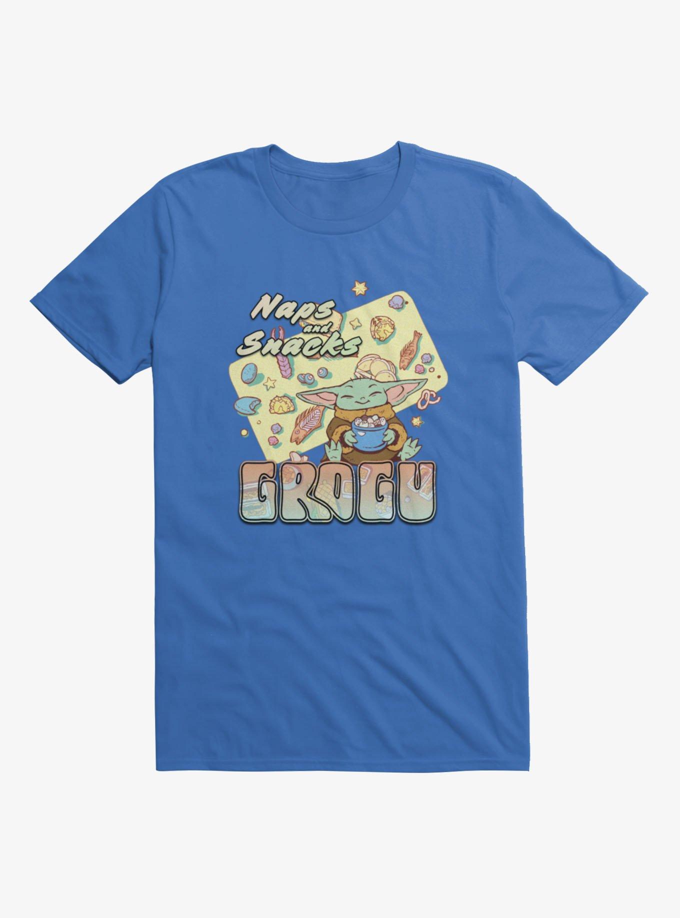 Star Wars The Mandalorian And Grogu Naps And Snacks The Child T-Shirt, , hi-res view 1