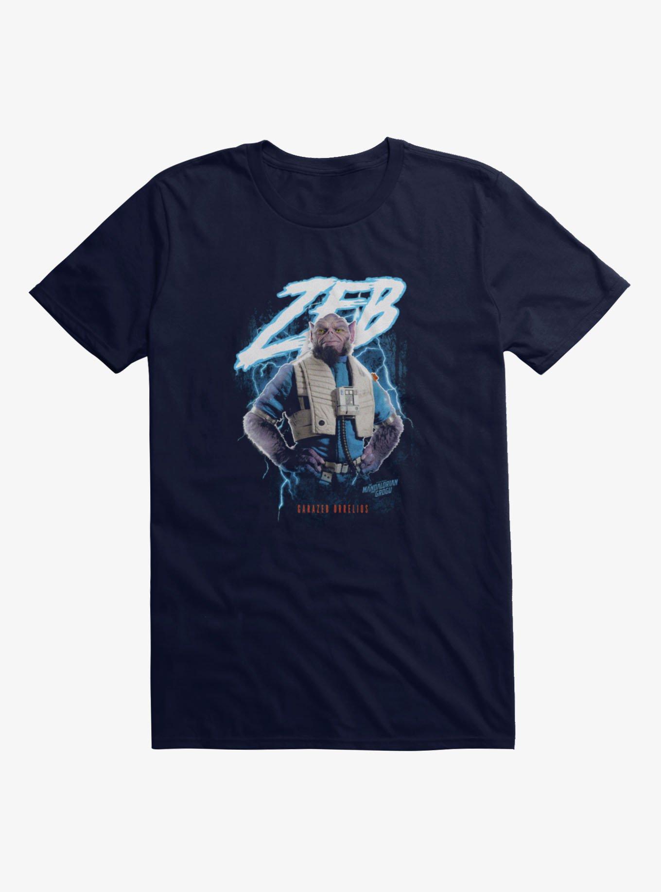 Star Wars The Mandalorian And Grogu Garazeb Zeb Orrelios Lightning T-Shirt, , hi-res