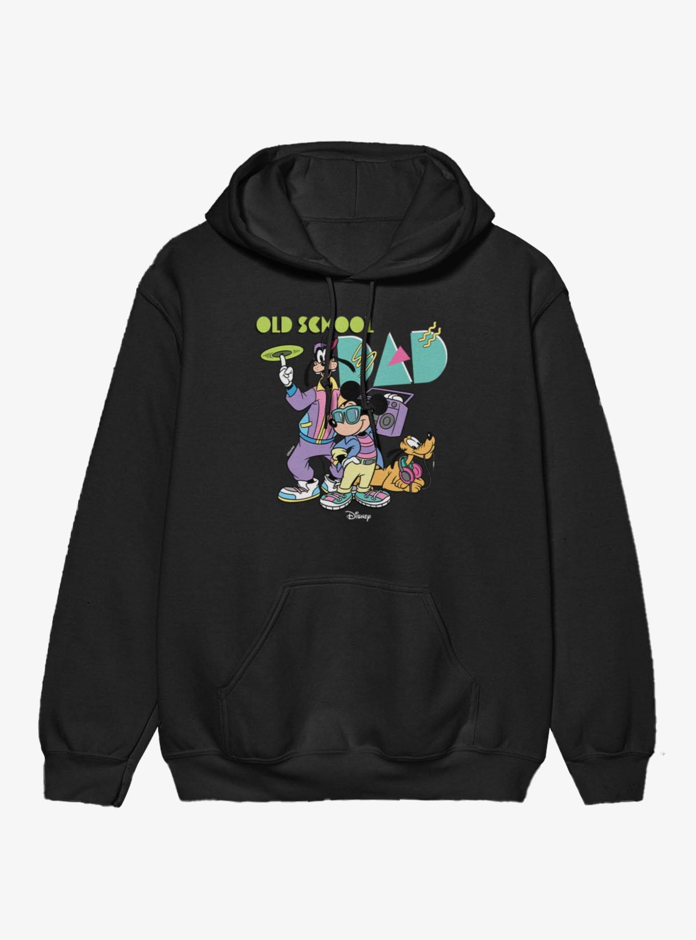Disney Mickey And Friends Old School 90s Dad Hoodie, , hi-res