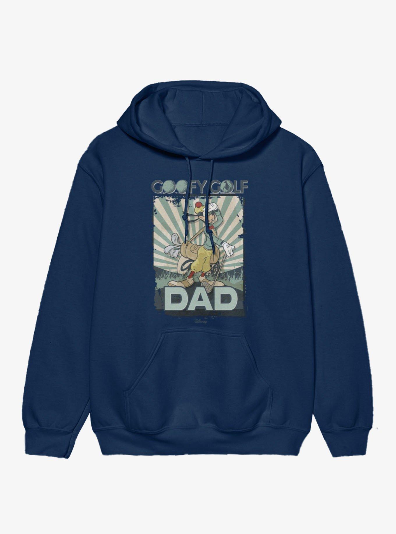 Disney Goofy Golf Dad Hoodie, NAVY, hi-res view 1