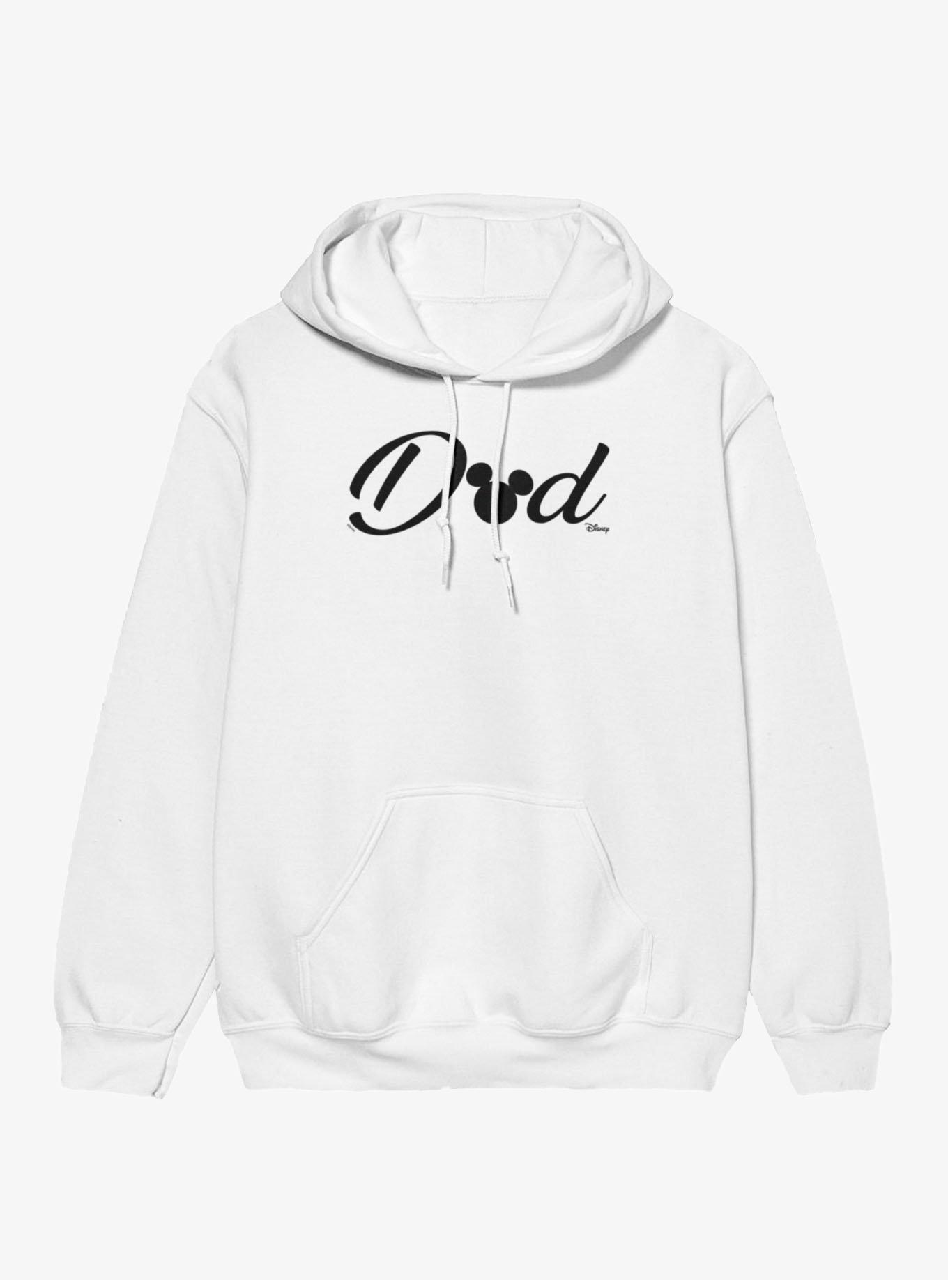 Disney Mickey Mouse Head Dad Text Hoodie, , hi-res