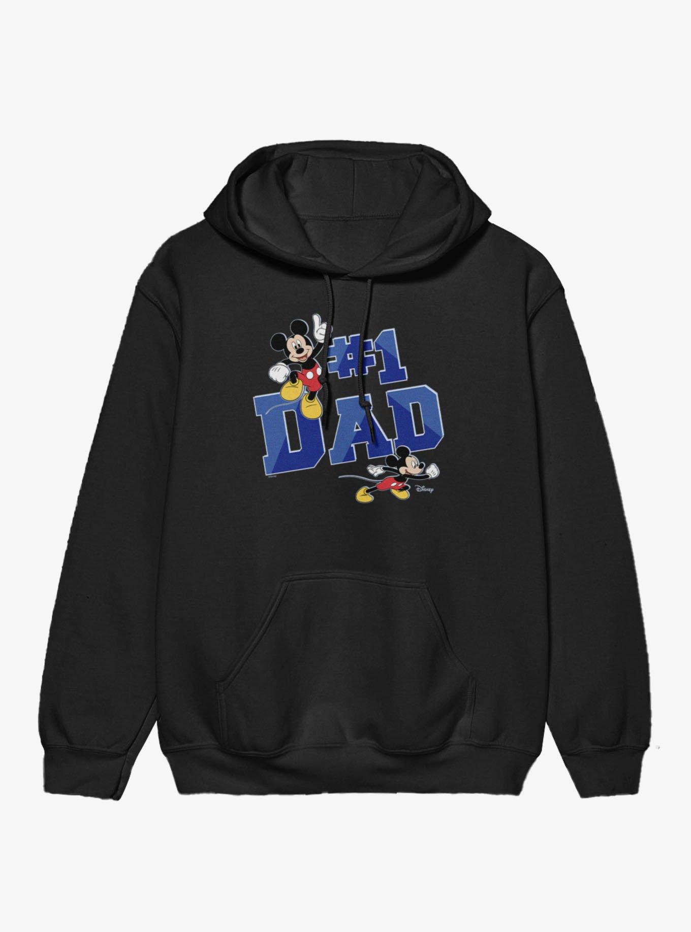 Disney Mickey Mouse Number 1 Dad Hoodie, , hi-res