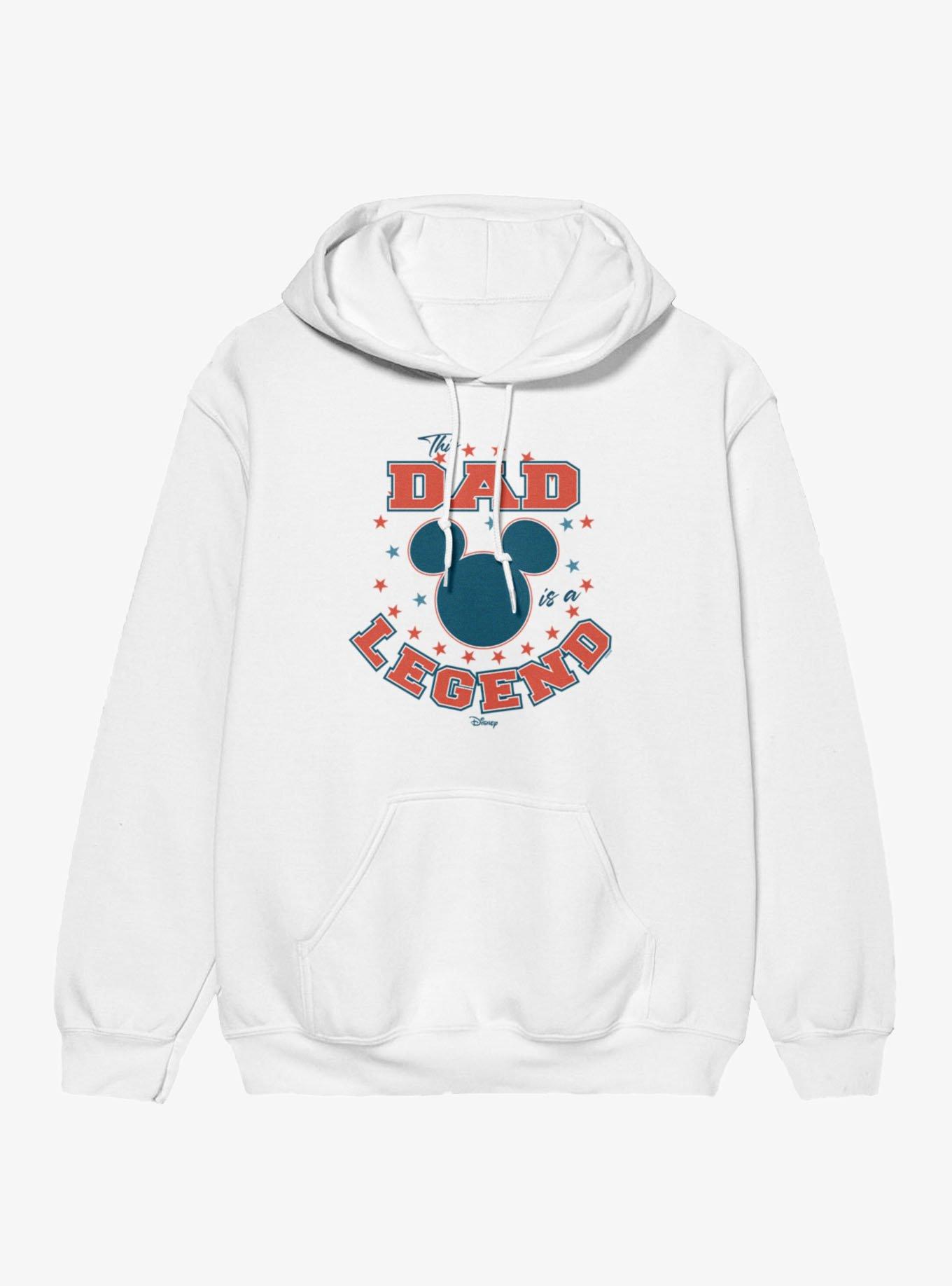 Disney Mickey Mouse The Dad Is A Legend Stars Hoodie, , hi-res