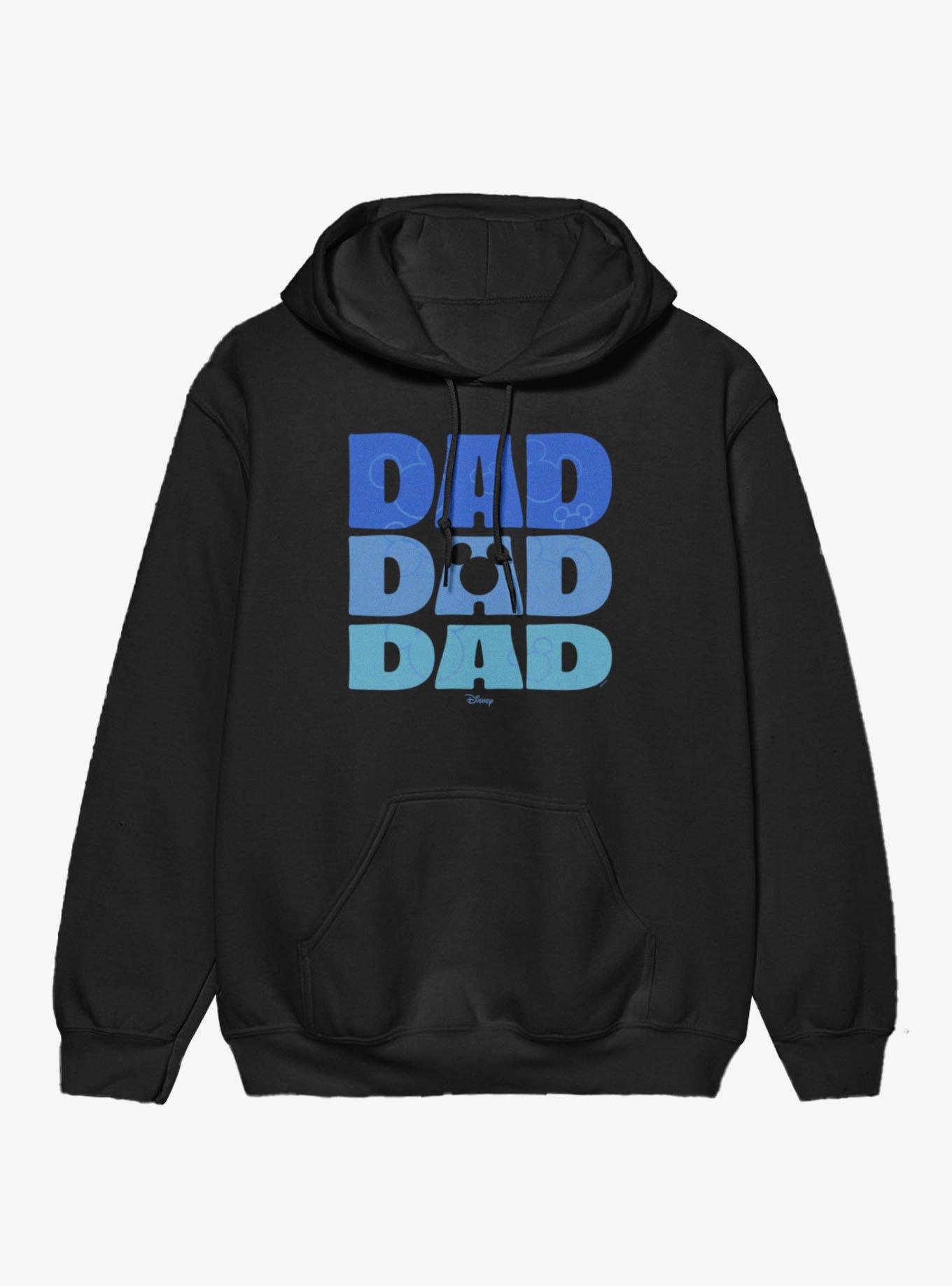 Disney Mickey Mouse Dad Stack Icons Hoodie, , hi-res