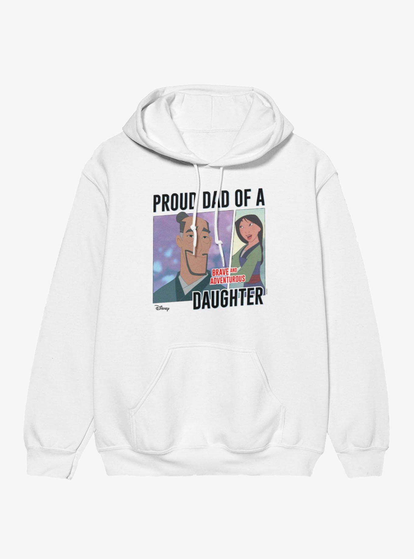 Disney Mulan Proud Dad Of A Brave And Adventurous Daughter Hoodie, , hi-res