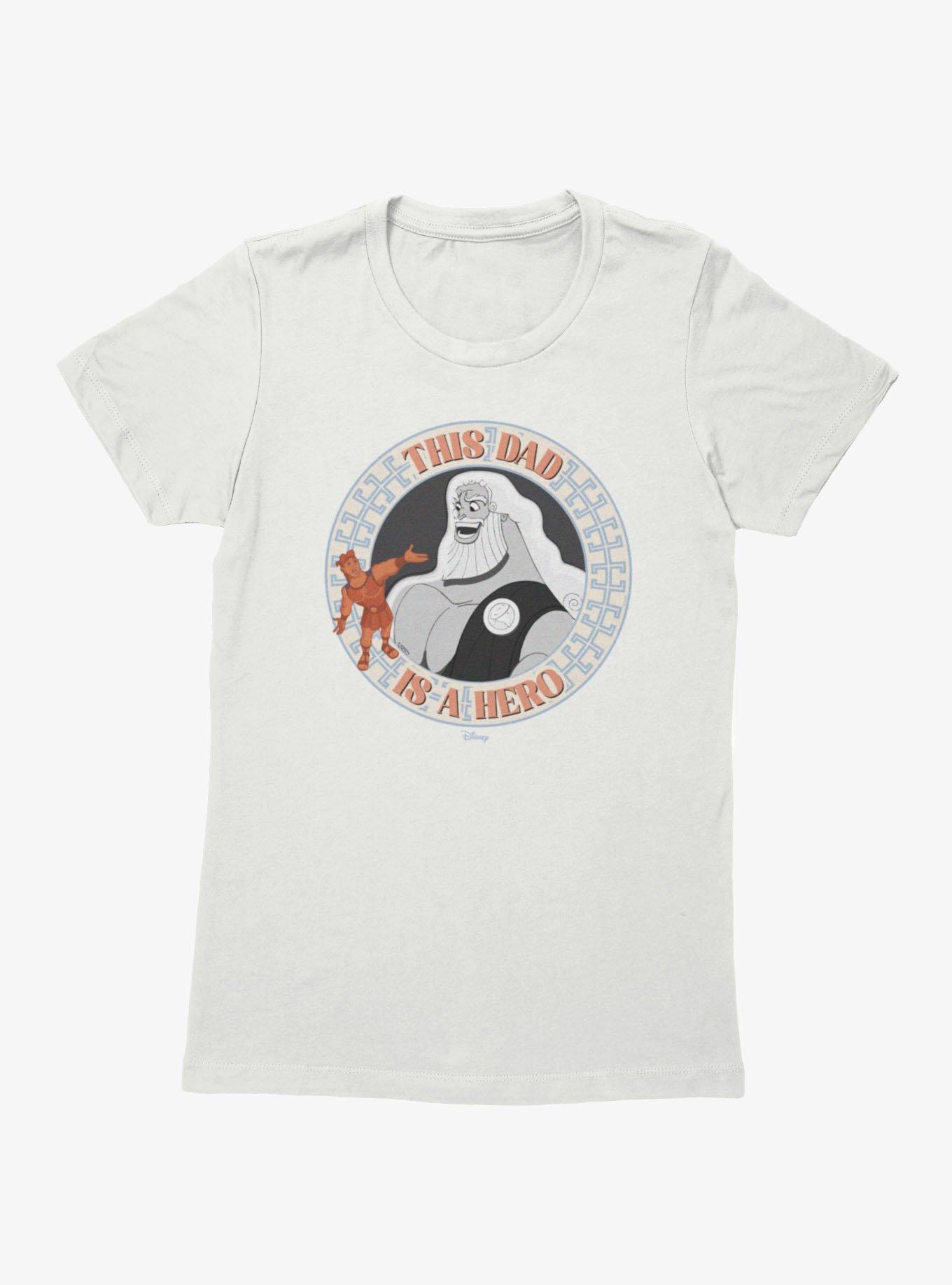 Disney Hercules This Dad Is A Hero Womens T-Shirt, , hi-res
