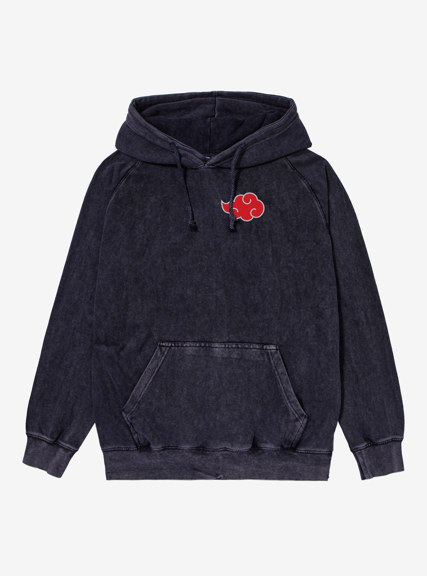 Naruto Akatsuki Mineral Wash Hoodie
