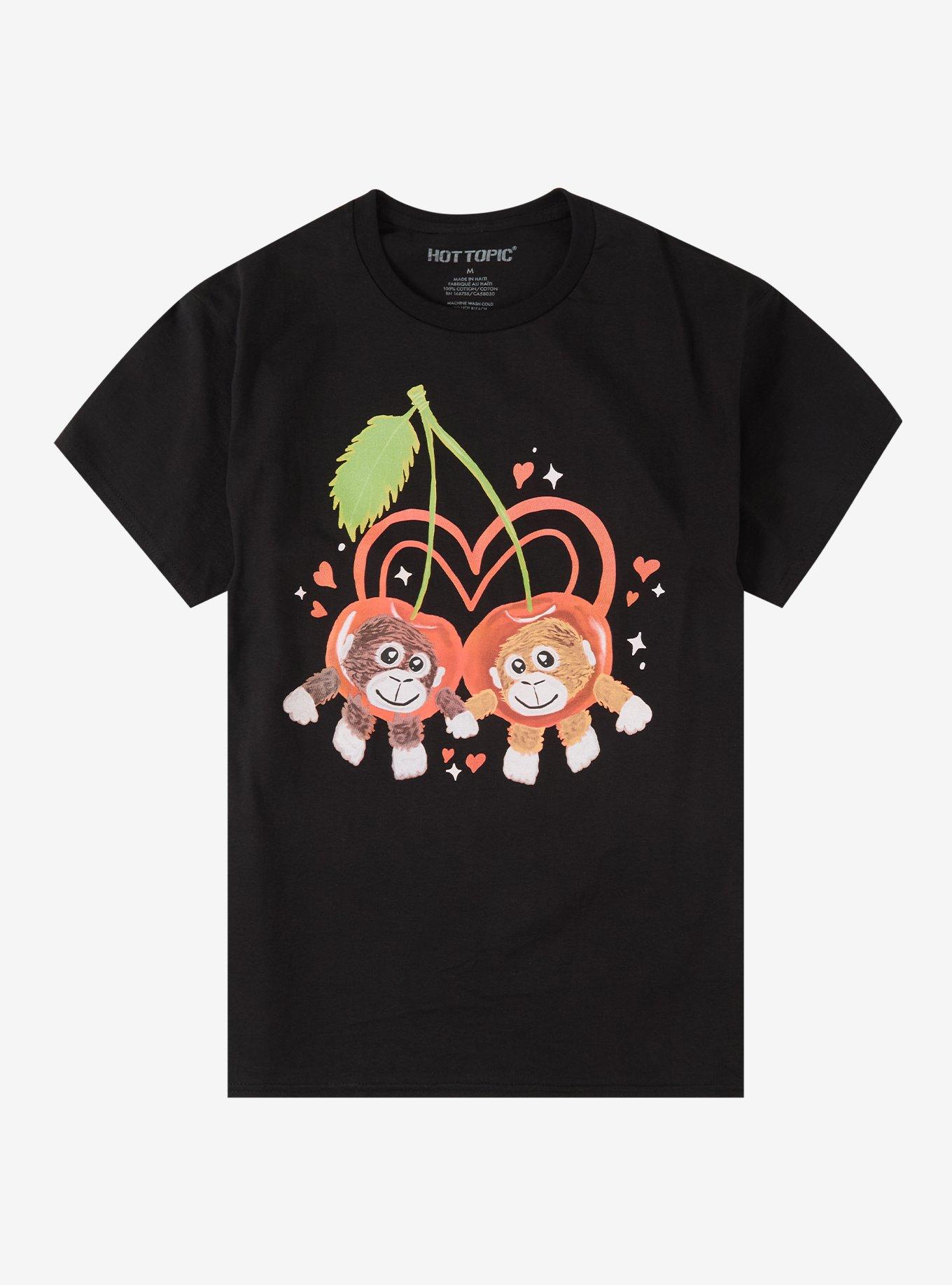 Cherry Monkey Duo T-Shirt, , hi-res