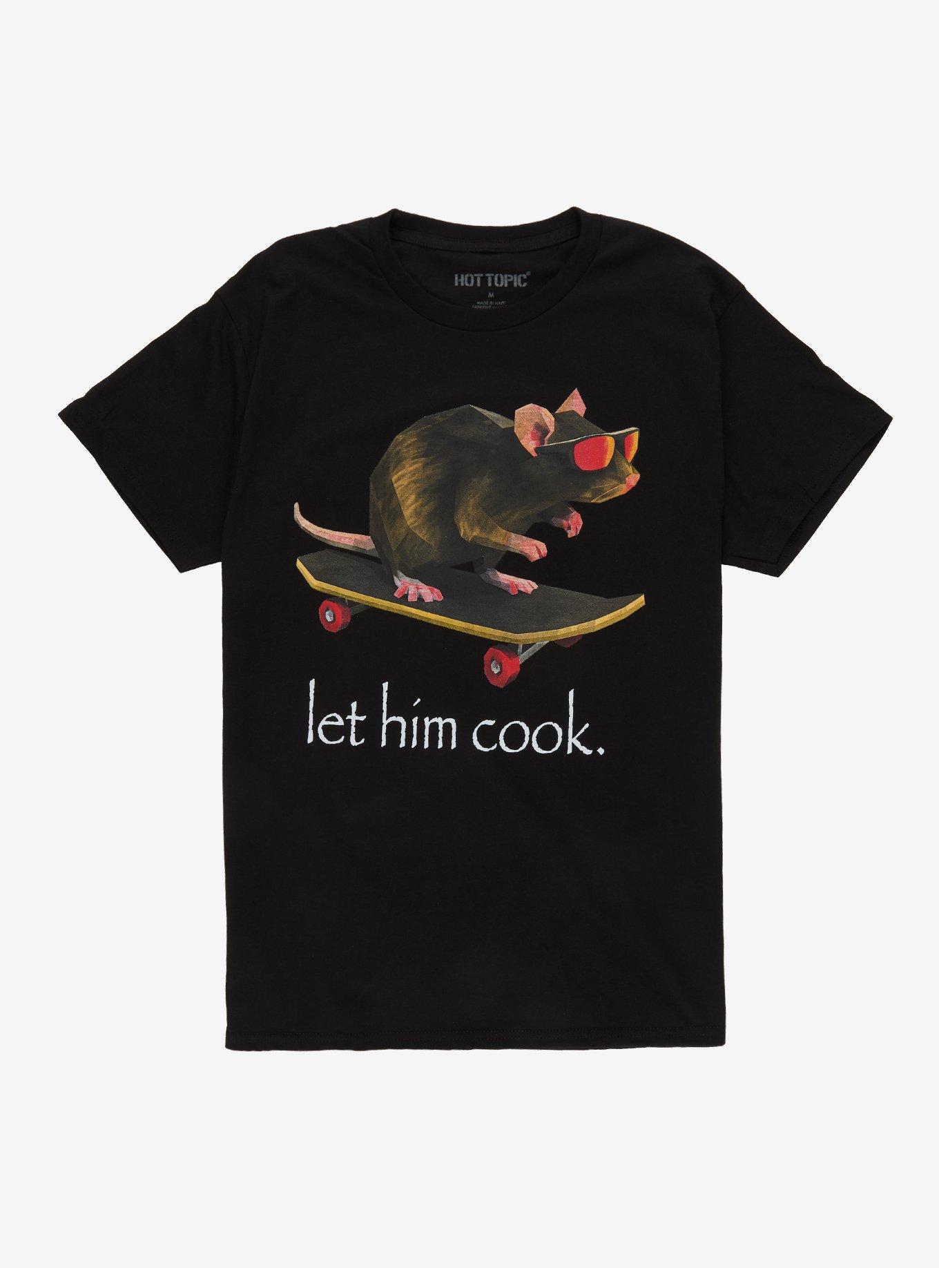 Rat Skateboard Cook T-Shirt, , hi-res