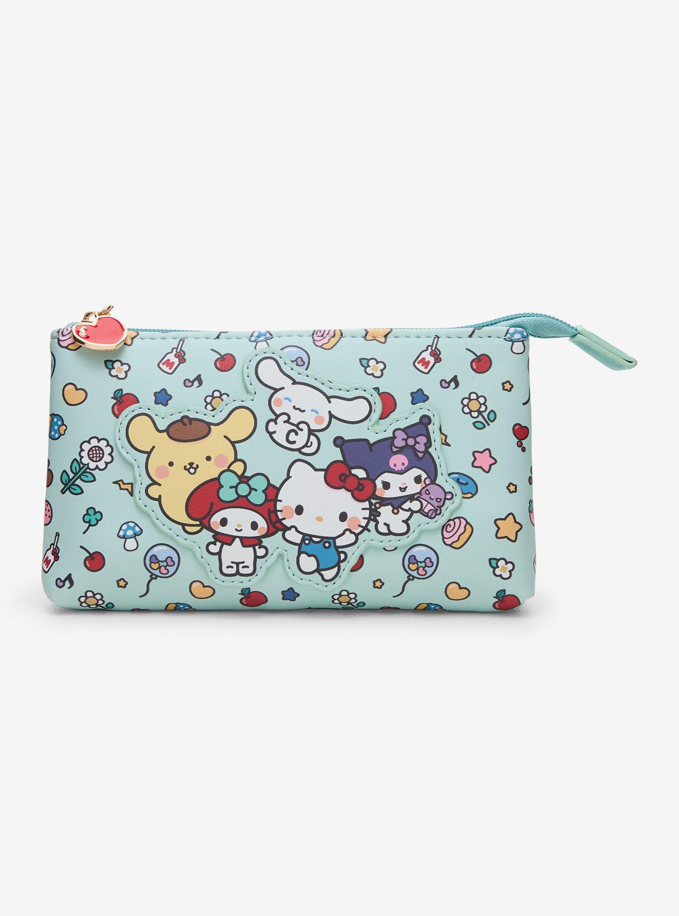 Sanrio Hello Kitty & Friends Allover Print Double Pouch - BoxLunch Exclusive