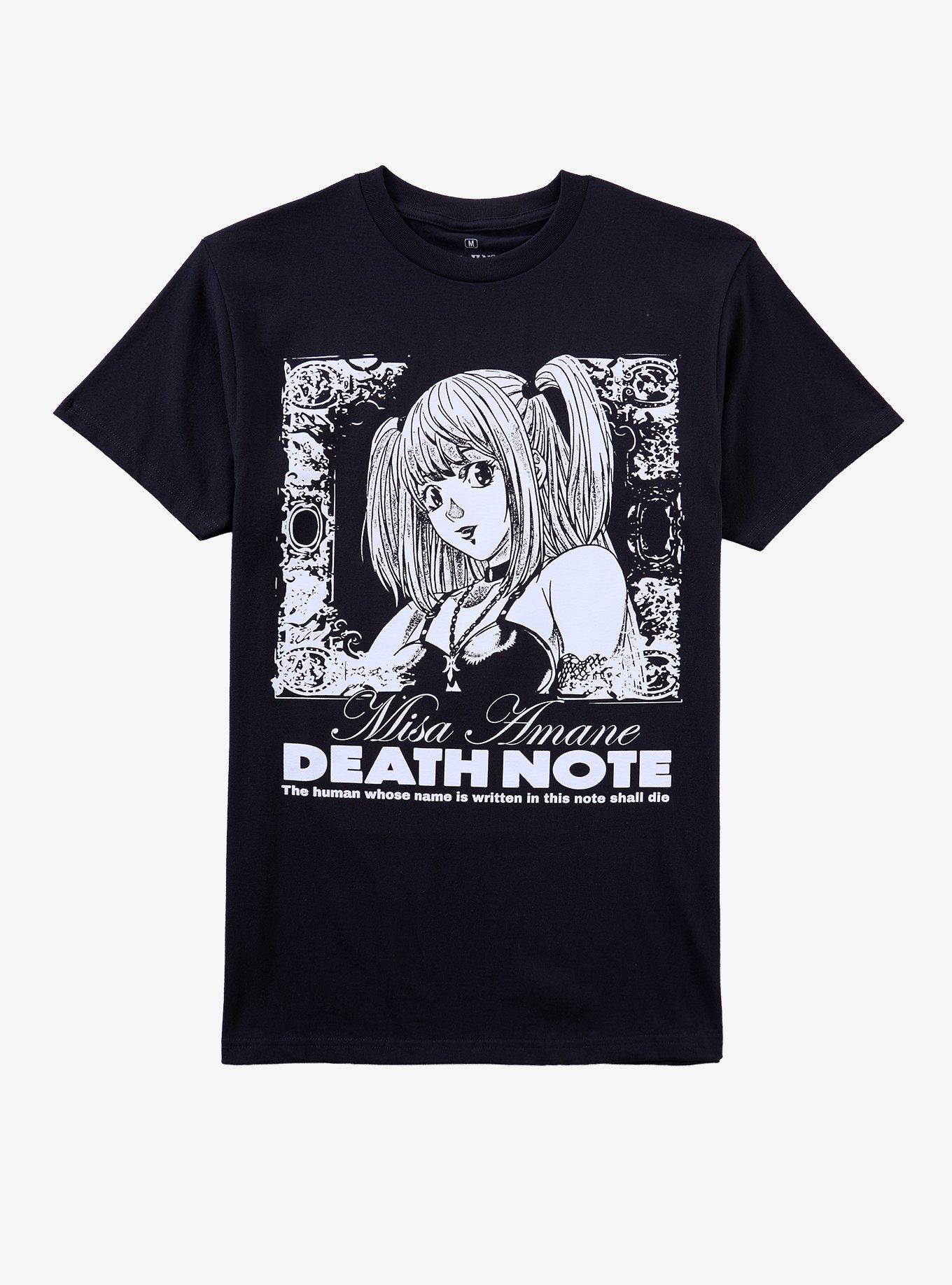 Death Note Black & White Misa Frame T-Shirt, , hi-res