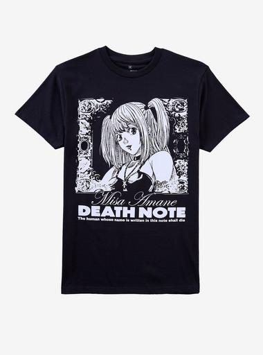 Death Note Black & White Misa Frame T-Shirt | Hot Topic