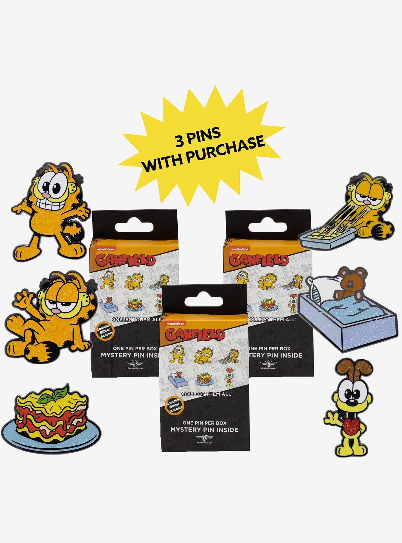 Garfield Mystery Enamel Pin Blind Box Series 3 Pack, , hi-res