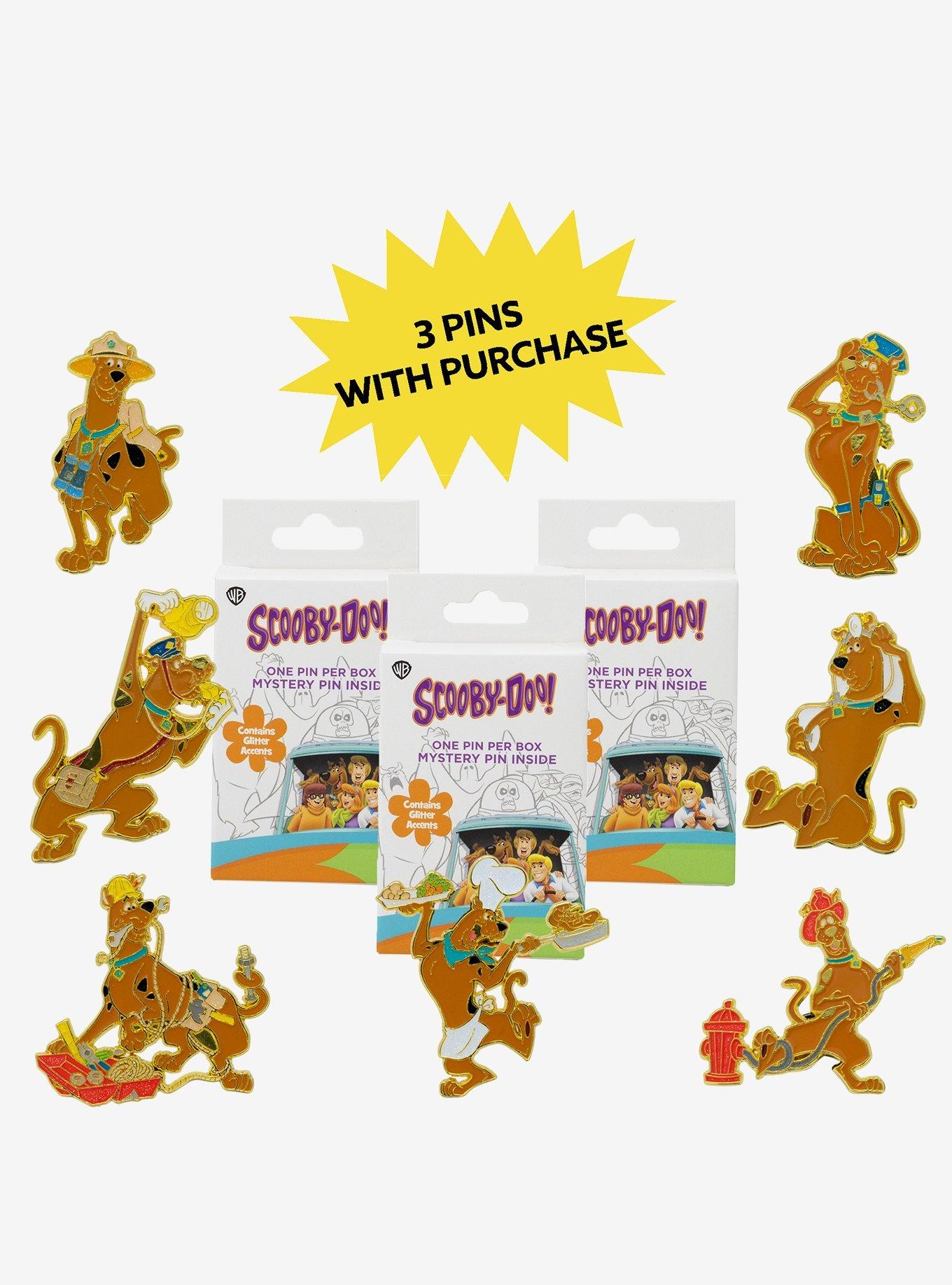 Scooby-Doo! Mystery Enamel Pin Blind Box Series 3 Pack, , hi-res