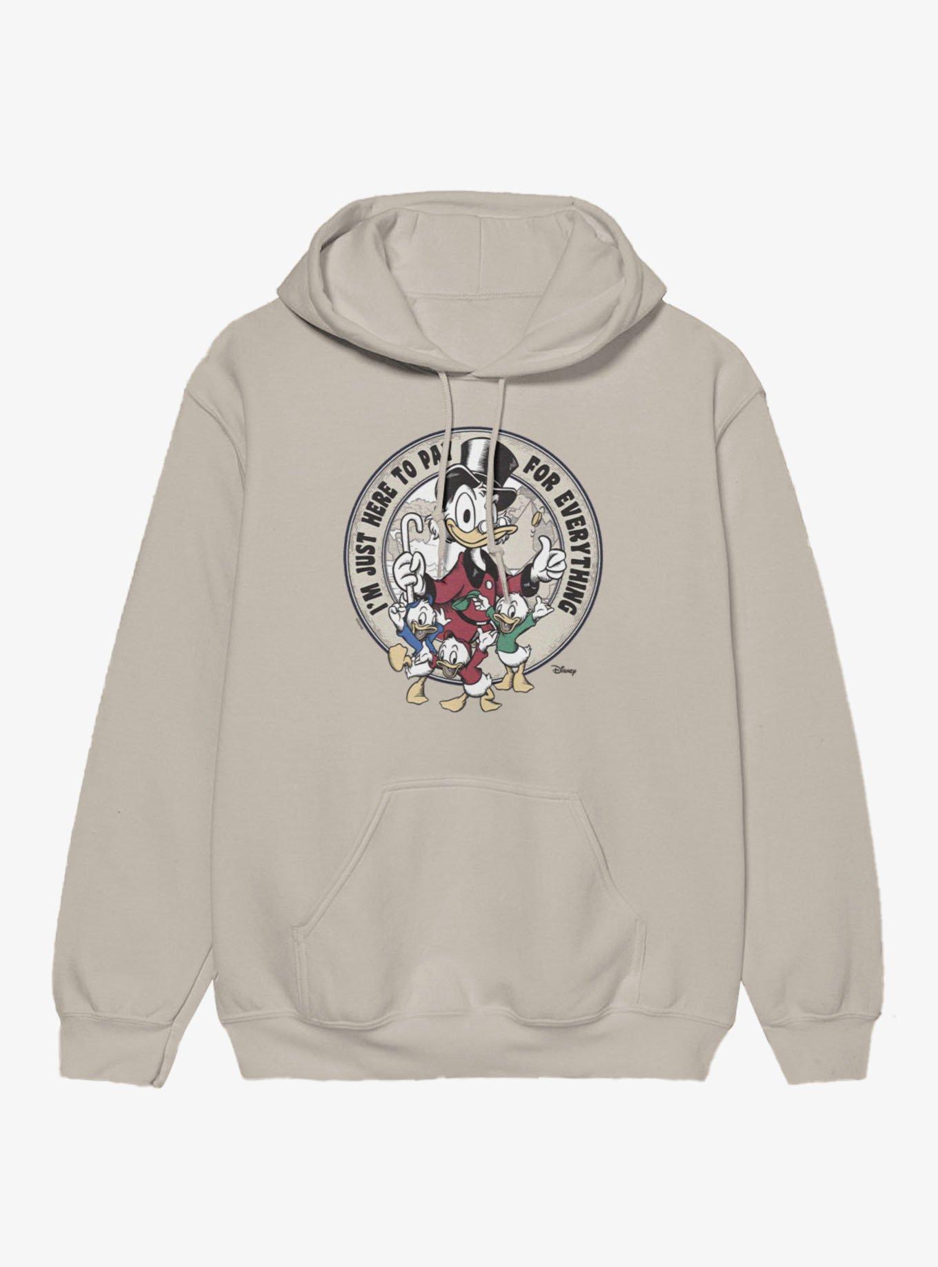 Disney Ducktales I'm Just Here To Pay For Everything Dad Hoodie, , hi-res