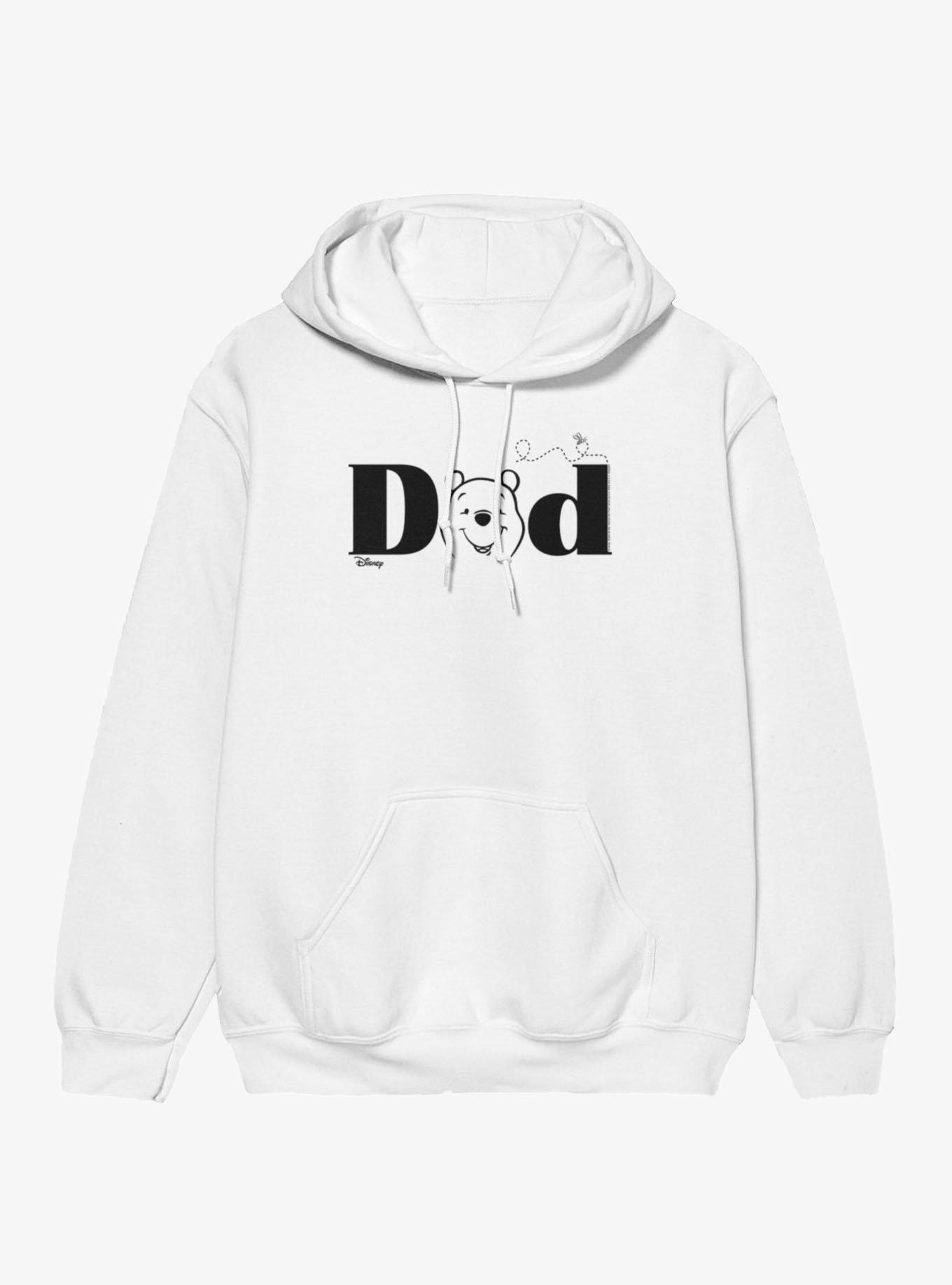 Disney Winnie The Pooh Dad Face Text Hoodie, , hi-res