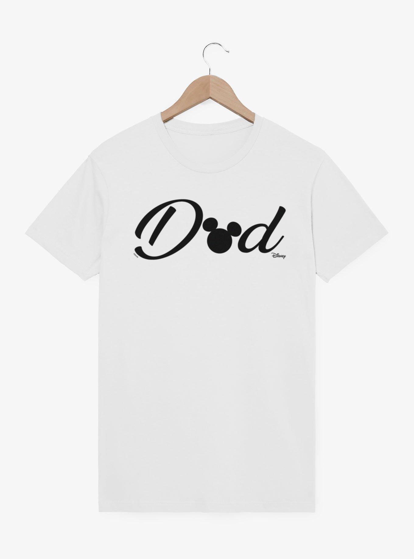 Disney Mickey Mouse Head Dad Text T-Shirt, , hi-res