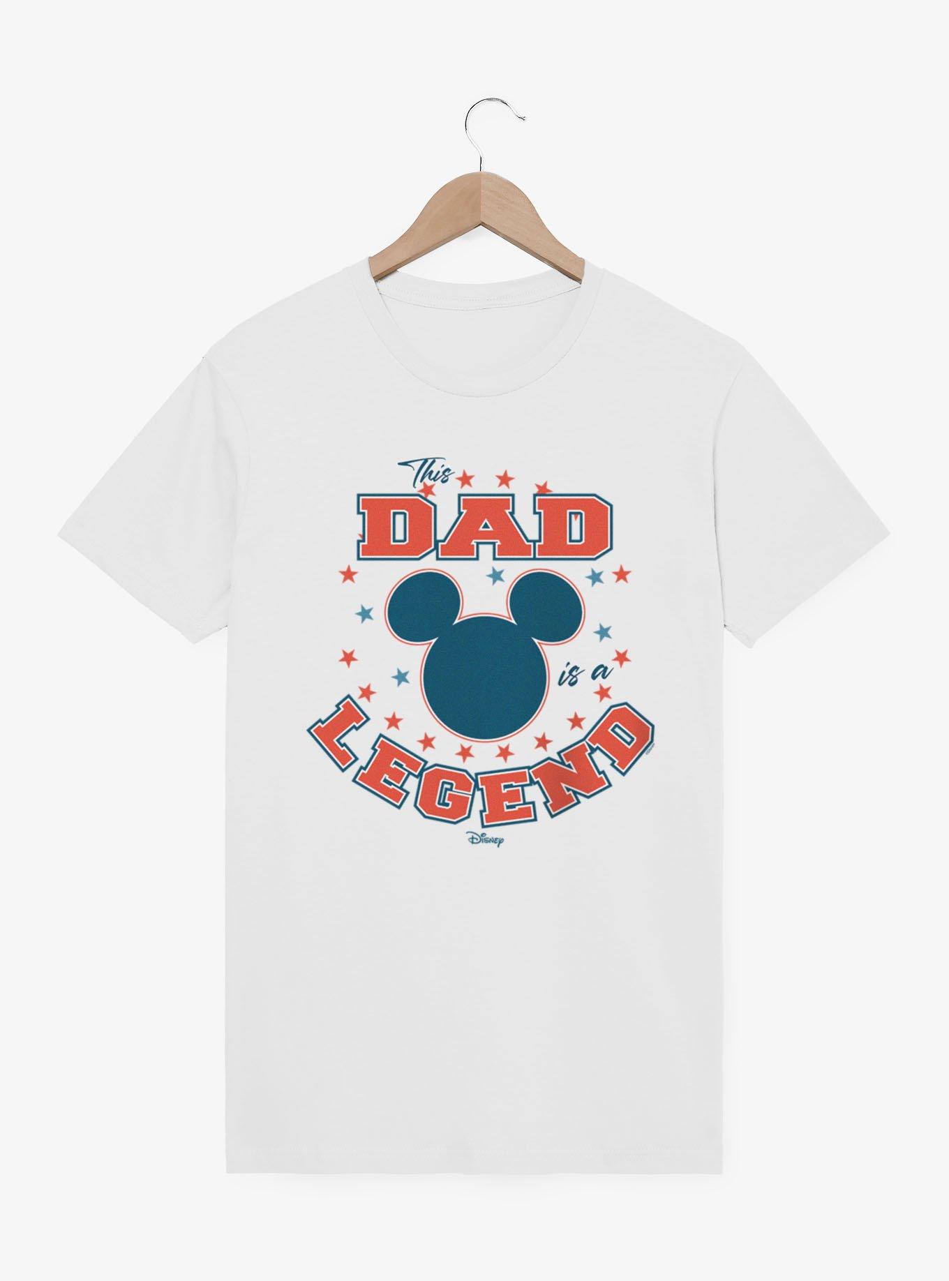 Disney Mickey Mouse The Dad Is A Legend Stars T-Shirt, , hi-res