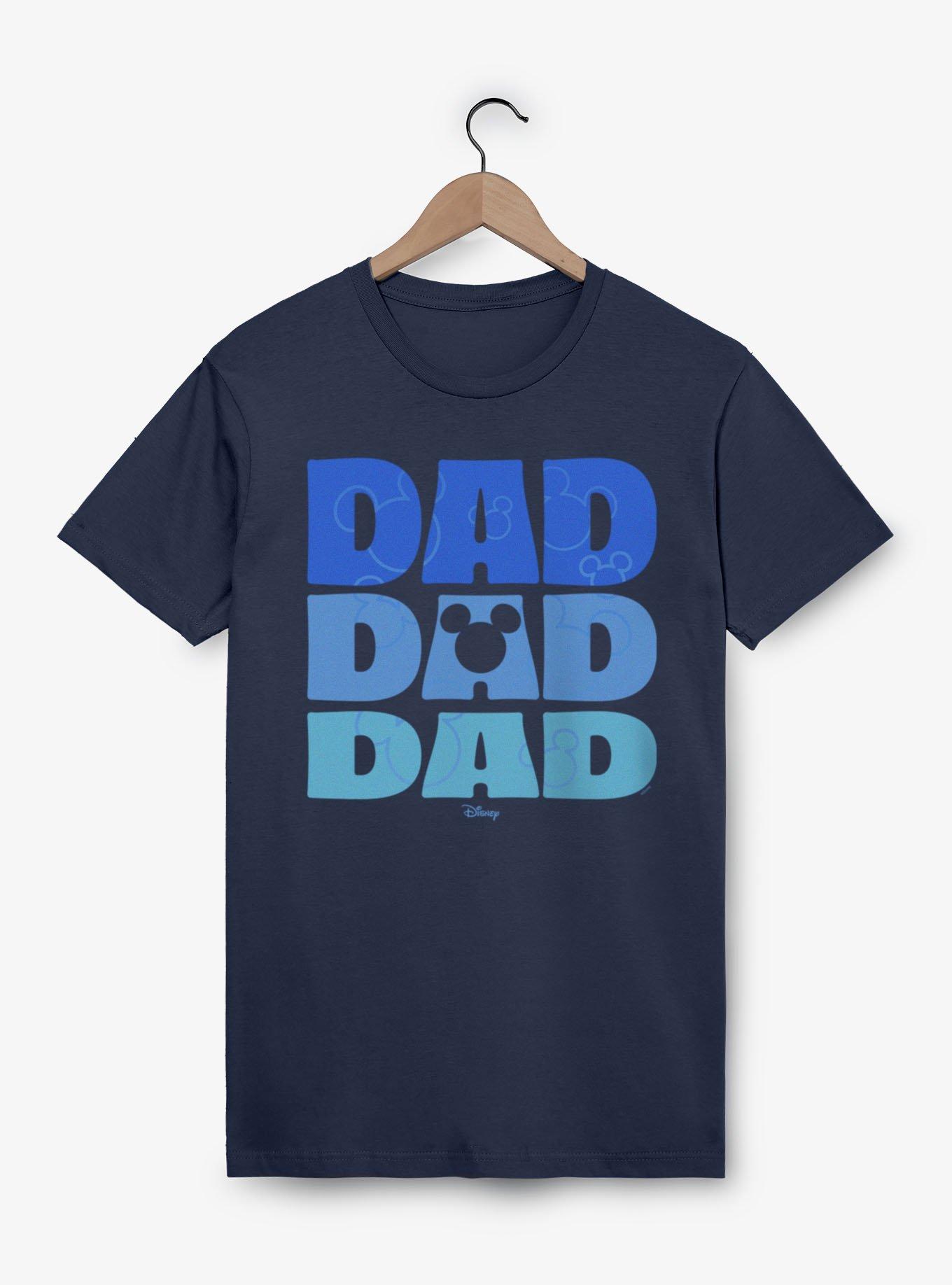Disney Mickey Mouse Dad Stack Icons T-Shirt, , hi-res
