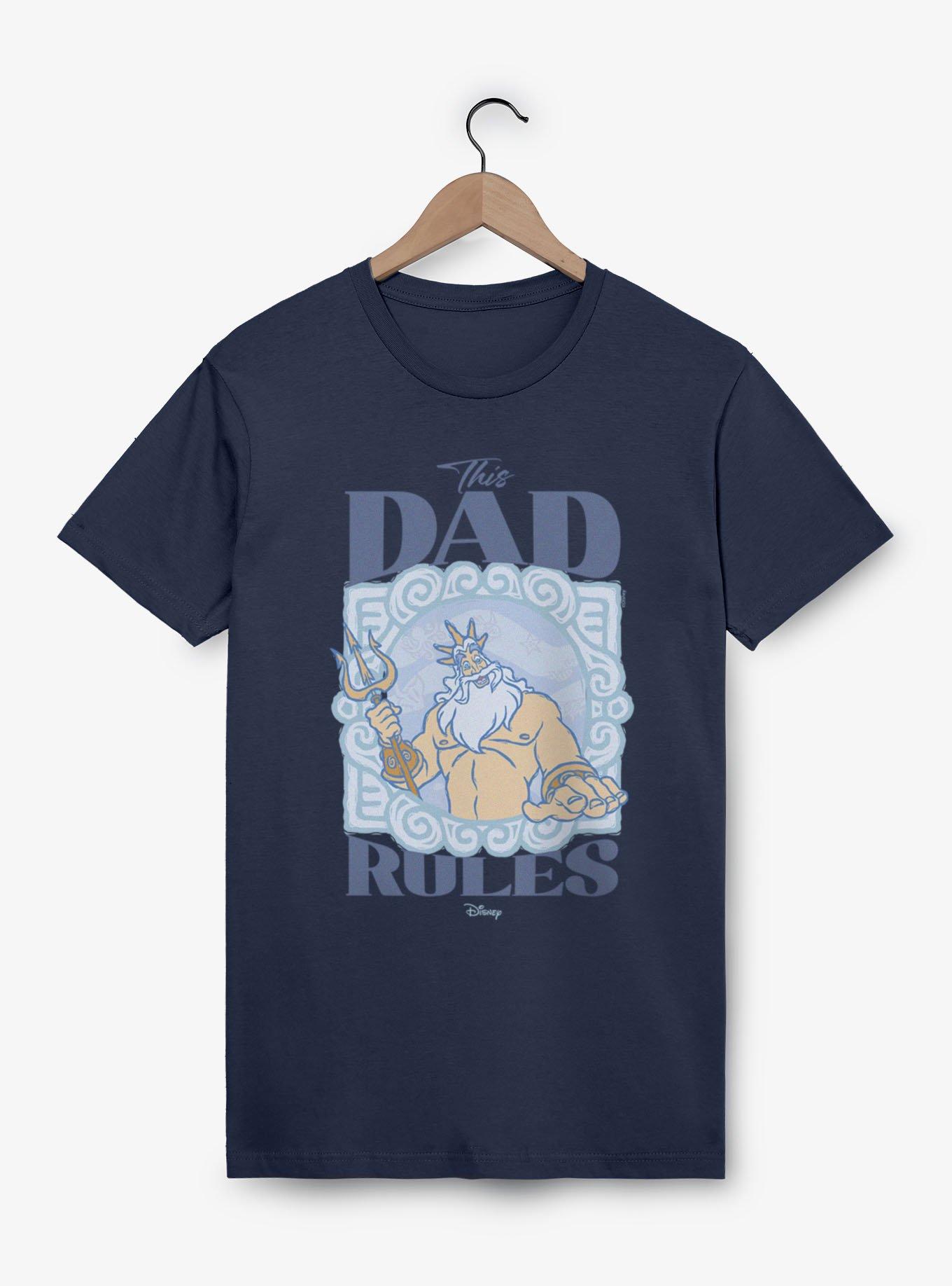 Disney The Little Mermaid This Dad Rules T-Shirt, , hi-res