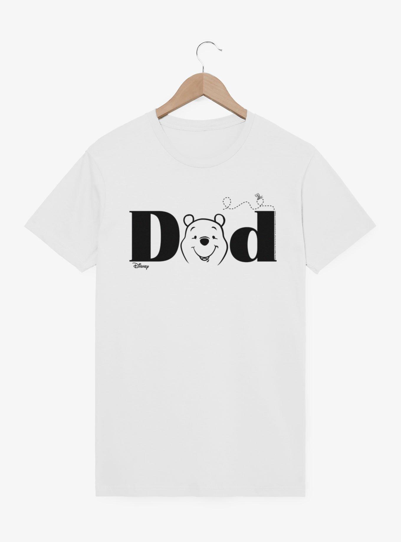 Disney Winnie The Pooh Dad Face Text T-Shirt, , hi-res