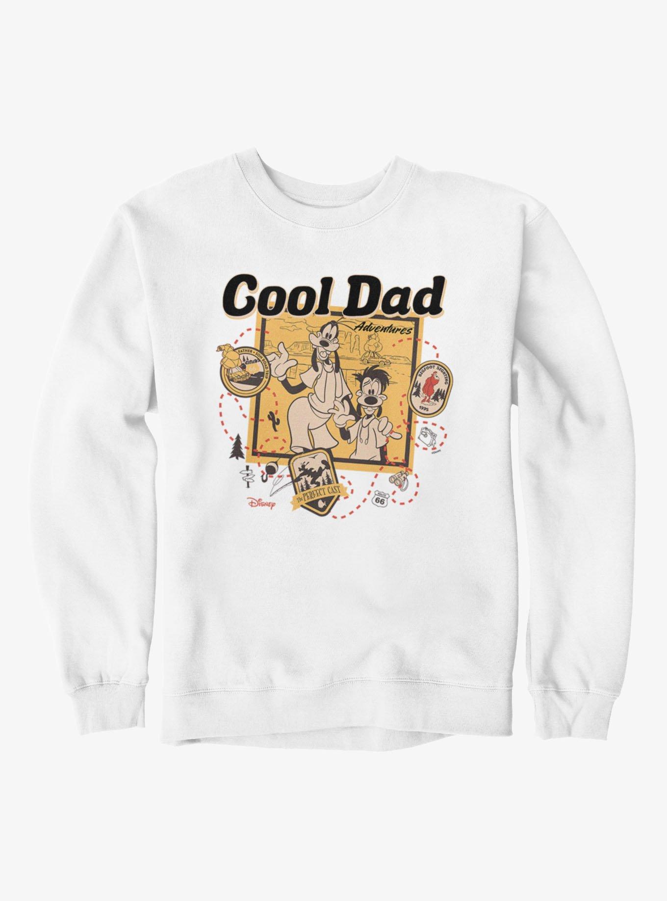 Disney Goofy Movie Cool Dad Map Sweatshirt, , hi-res