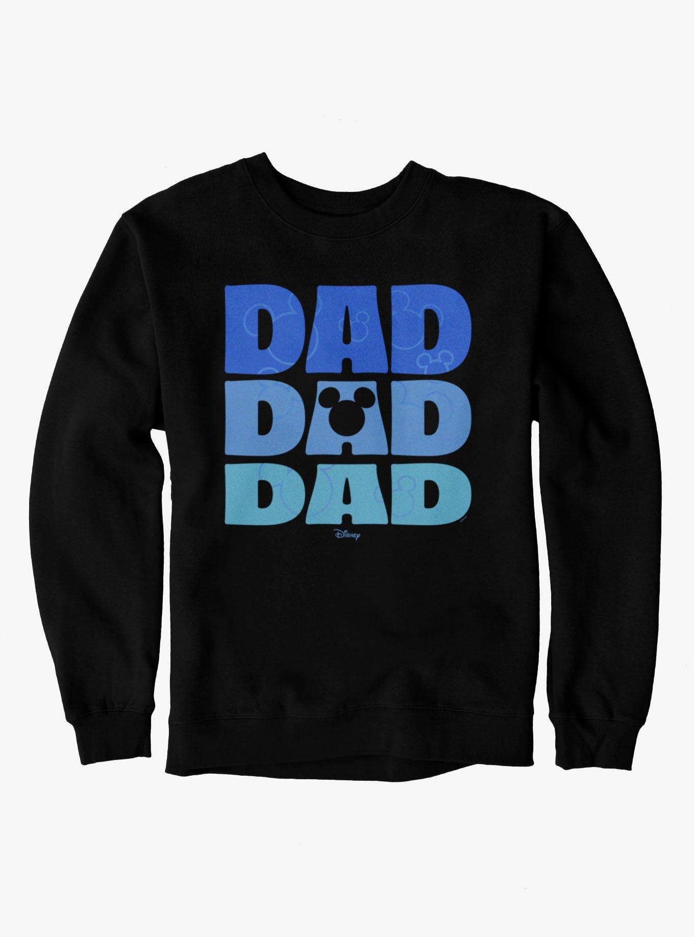 Disney Mickey Mouse Dad Stack Icons Sweatshirt, , hi-res