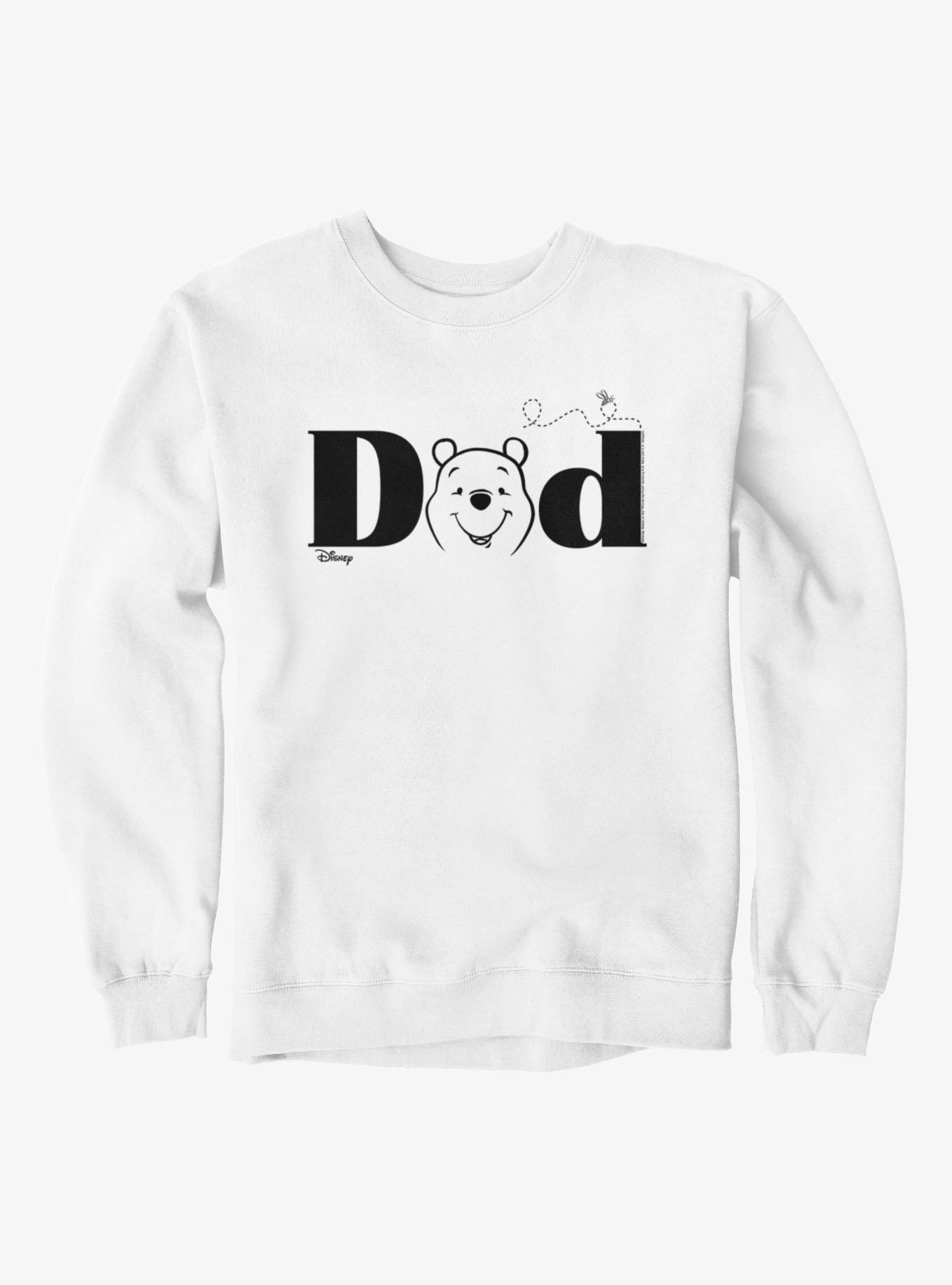 Disney Winnie The Pooh Dad Face Text Sweatshirt, , hi-res