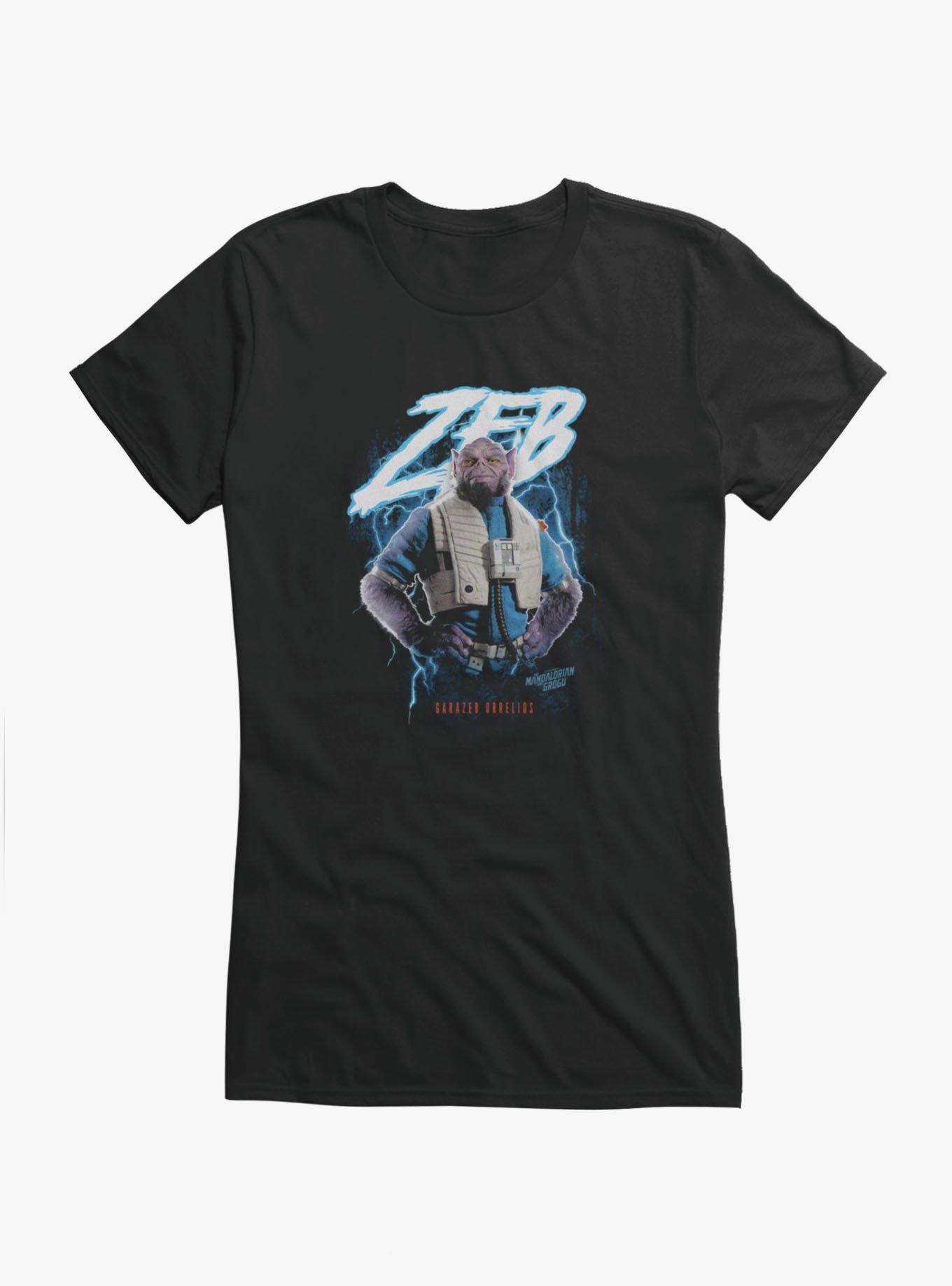 Star Wars The Mandalorian And Grogu Garazeb Zeb Orrelios Lightning Girls T-Shirt, , hi-res