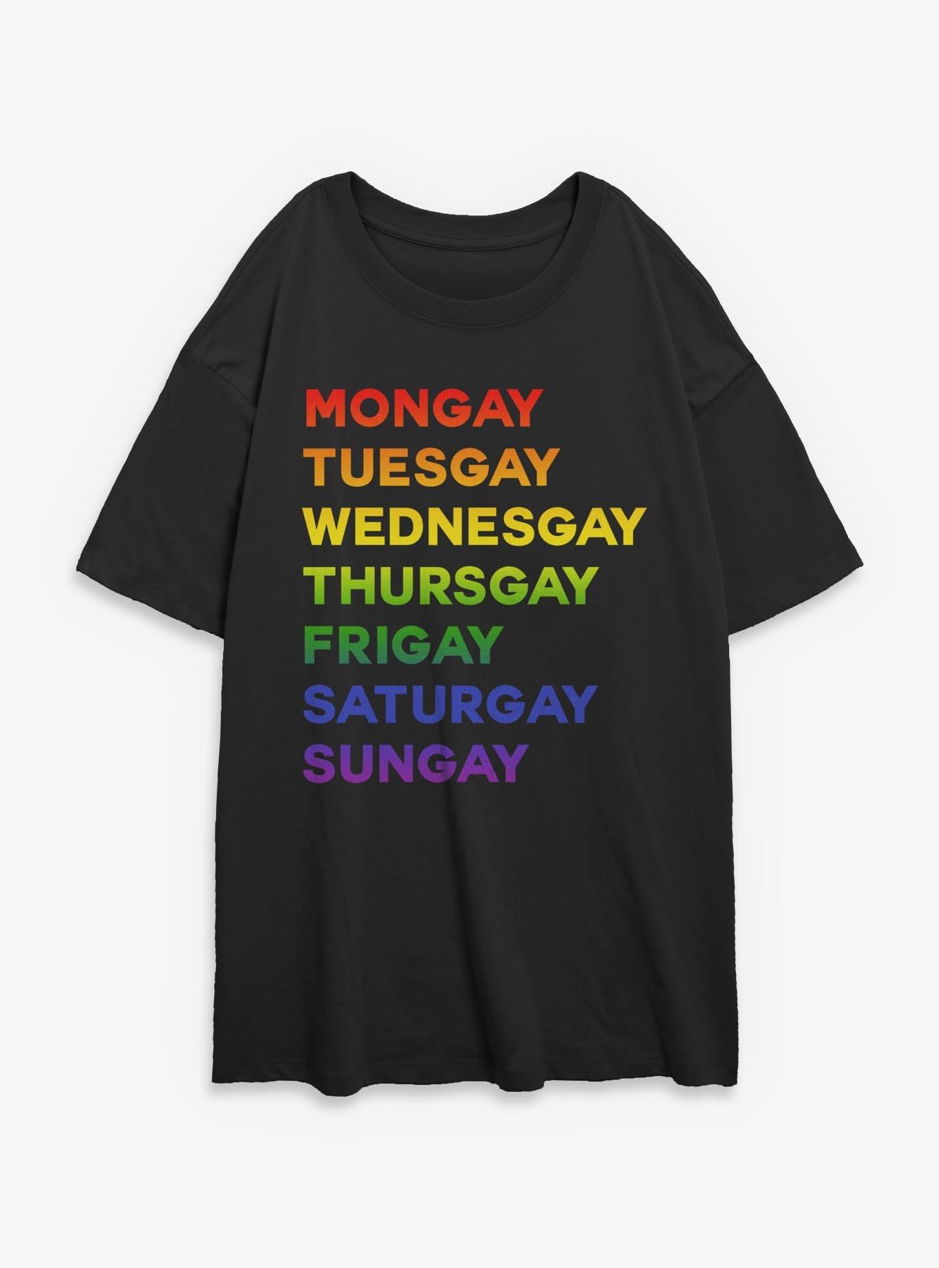 Gay Days Girls Oversized T-Shirt, , hi-res