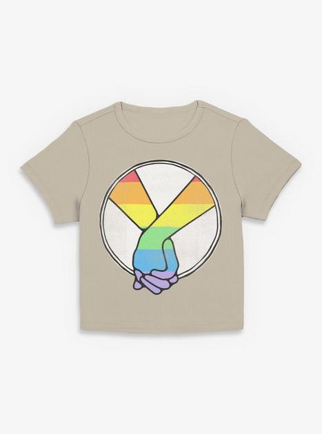 Holding Hands Pride Girls Baby T-Shirt - BEIGETAN | Hot Topic