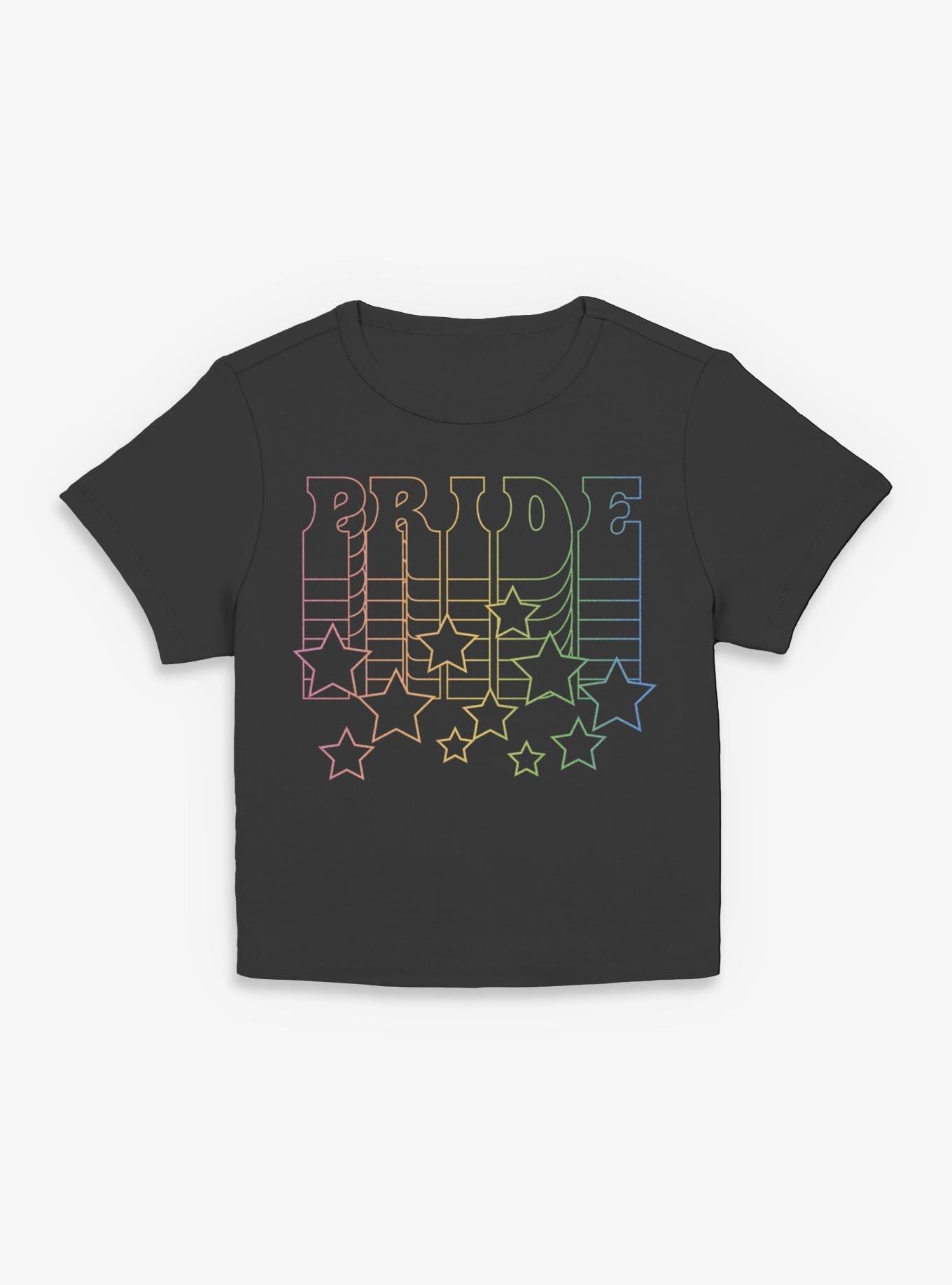 Pride Stars Girls Baby T-Shirt, , hi-res