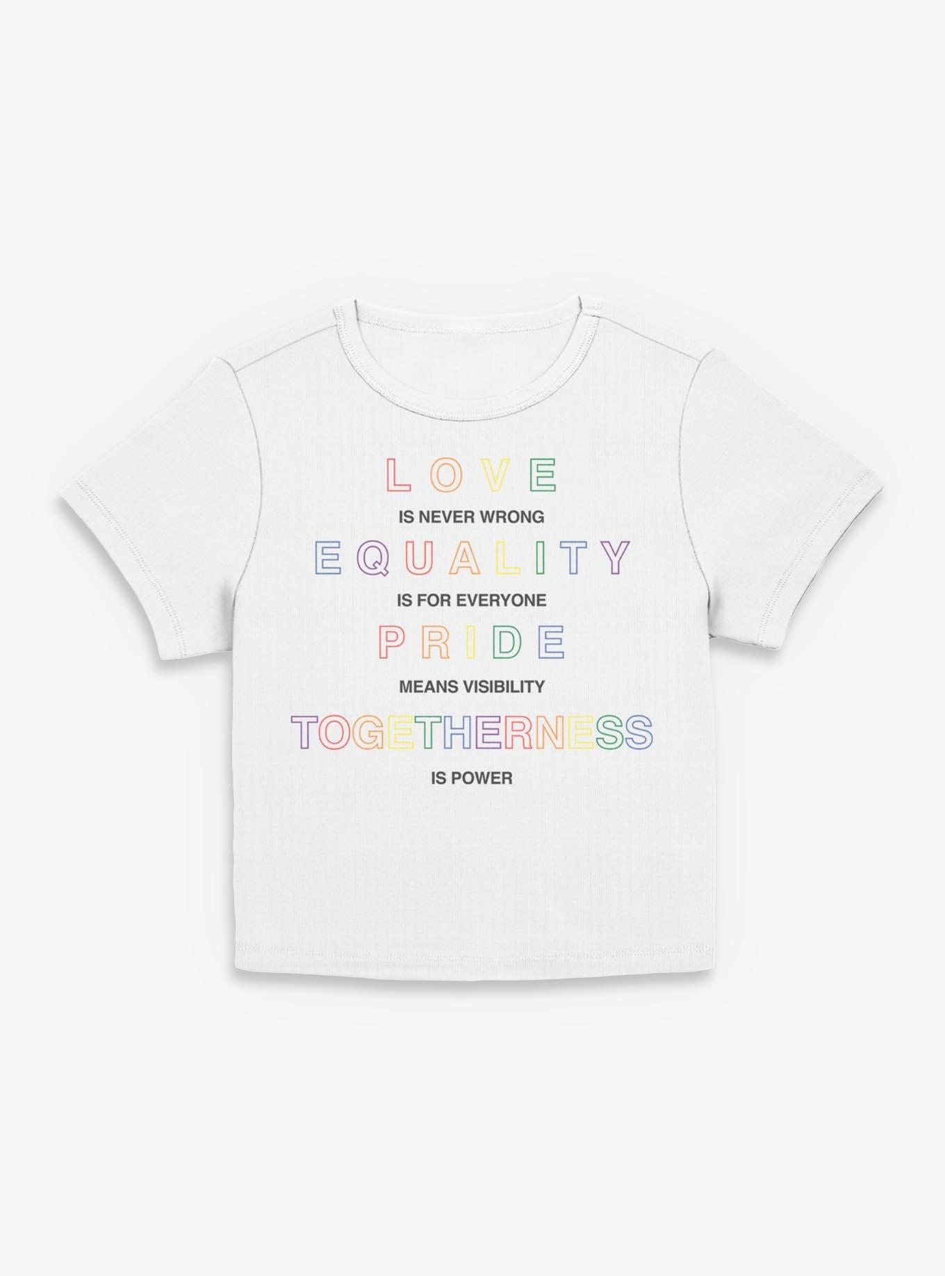 Love Is Never Wrong Girls Baby T-Shirt, , hi-res