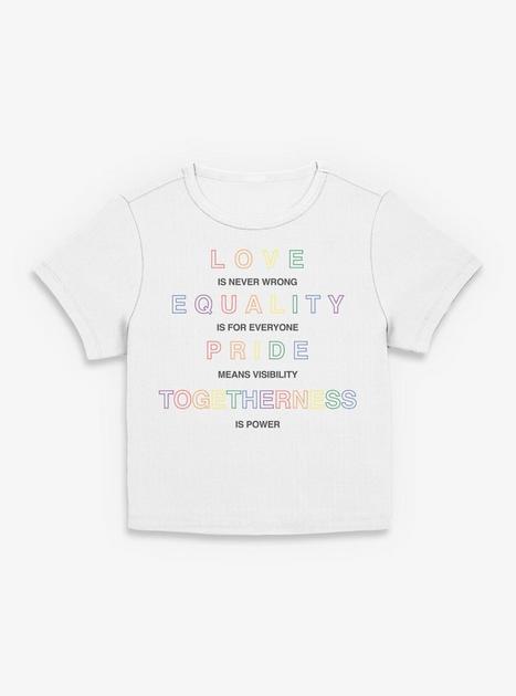 Love Is Never Wrong Girls Baby T-Shirt - BEIGETAN | Hot Topic
