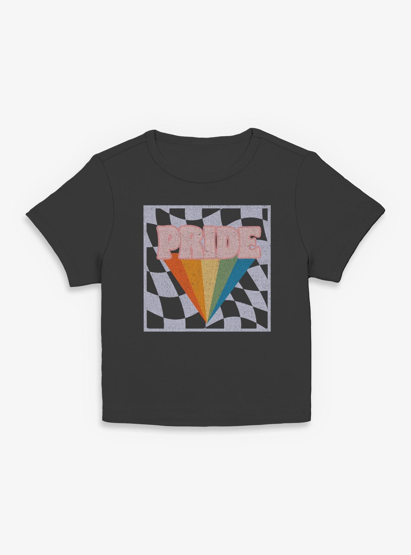 Pride Checkers Girls Baby T-Shirt, , hi-res