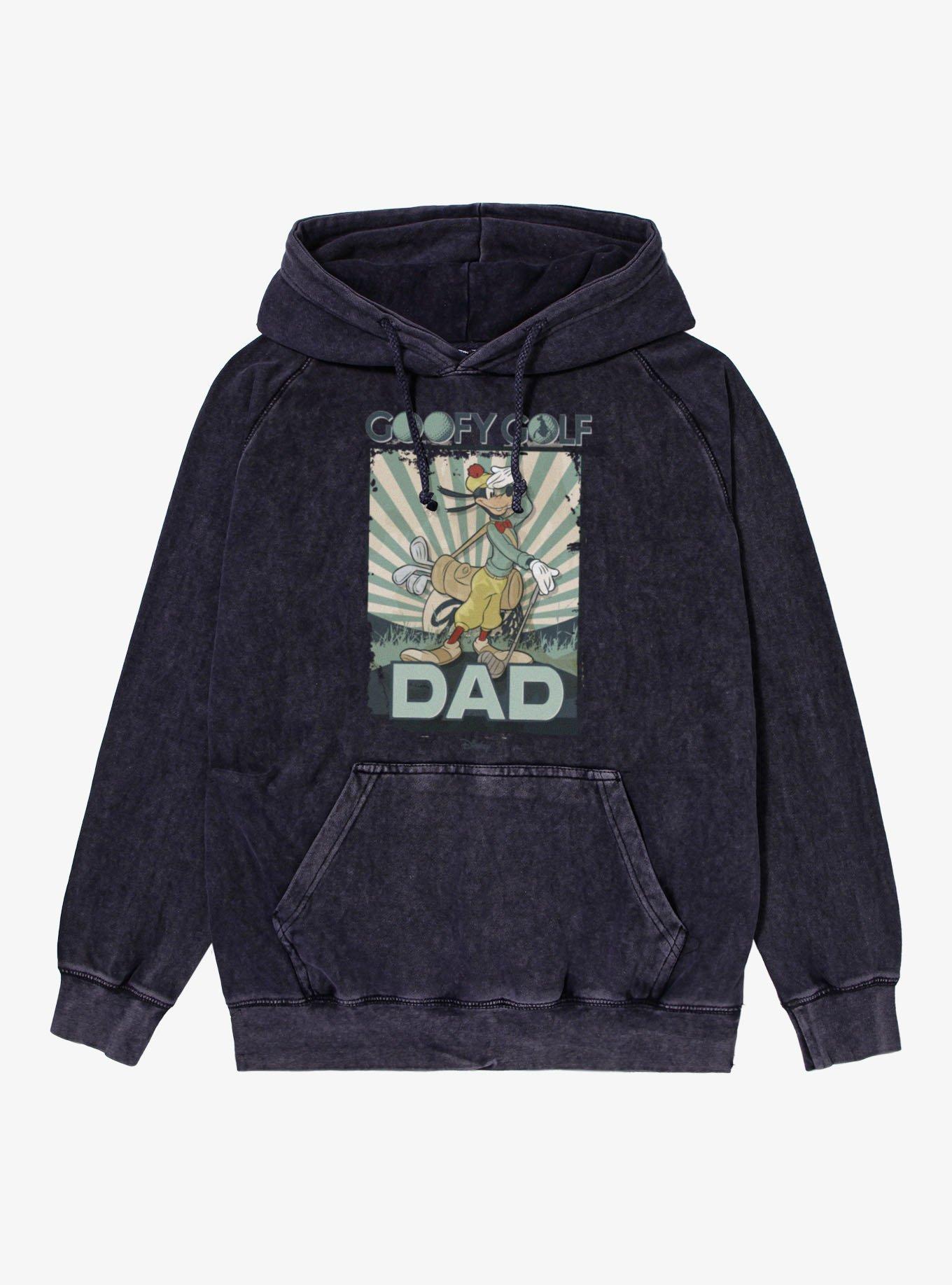 Disney Goofy Golf Dad Vintage Mineral Washed Hoodie, , hi-res