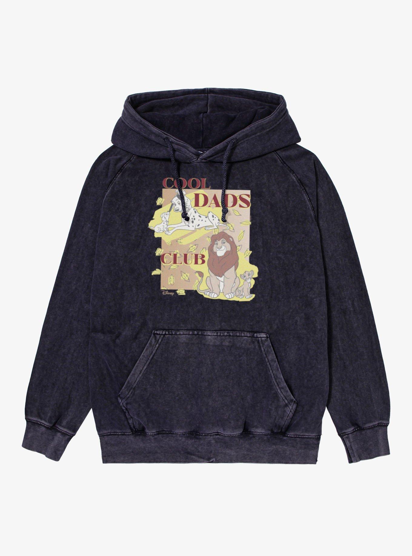 Disney Classic Cool Dads Club Vintage Mineral Washed Hoodie, , hi-res