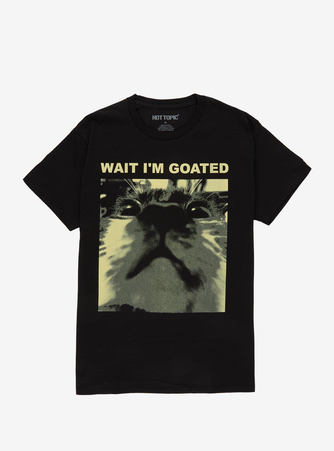 Cat Goated Zoomed Face T-Shirt, , hi-res