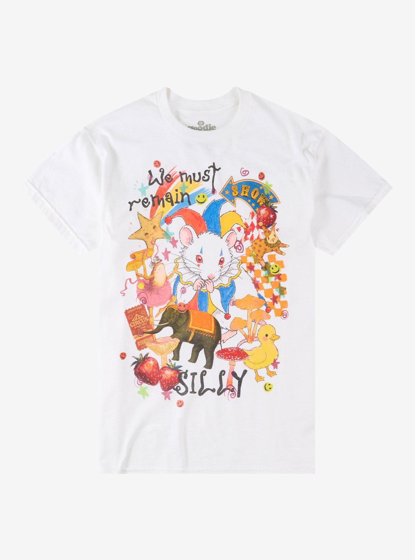 Remain Silly Circus Rat T-Shirt By Goodie Two Sleeves, , hi-res