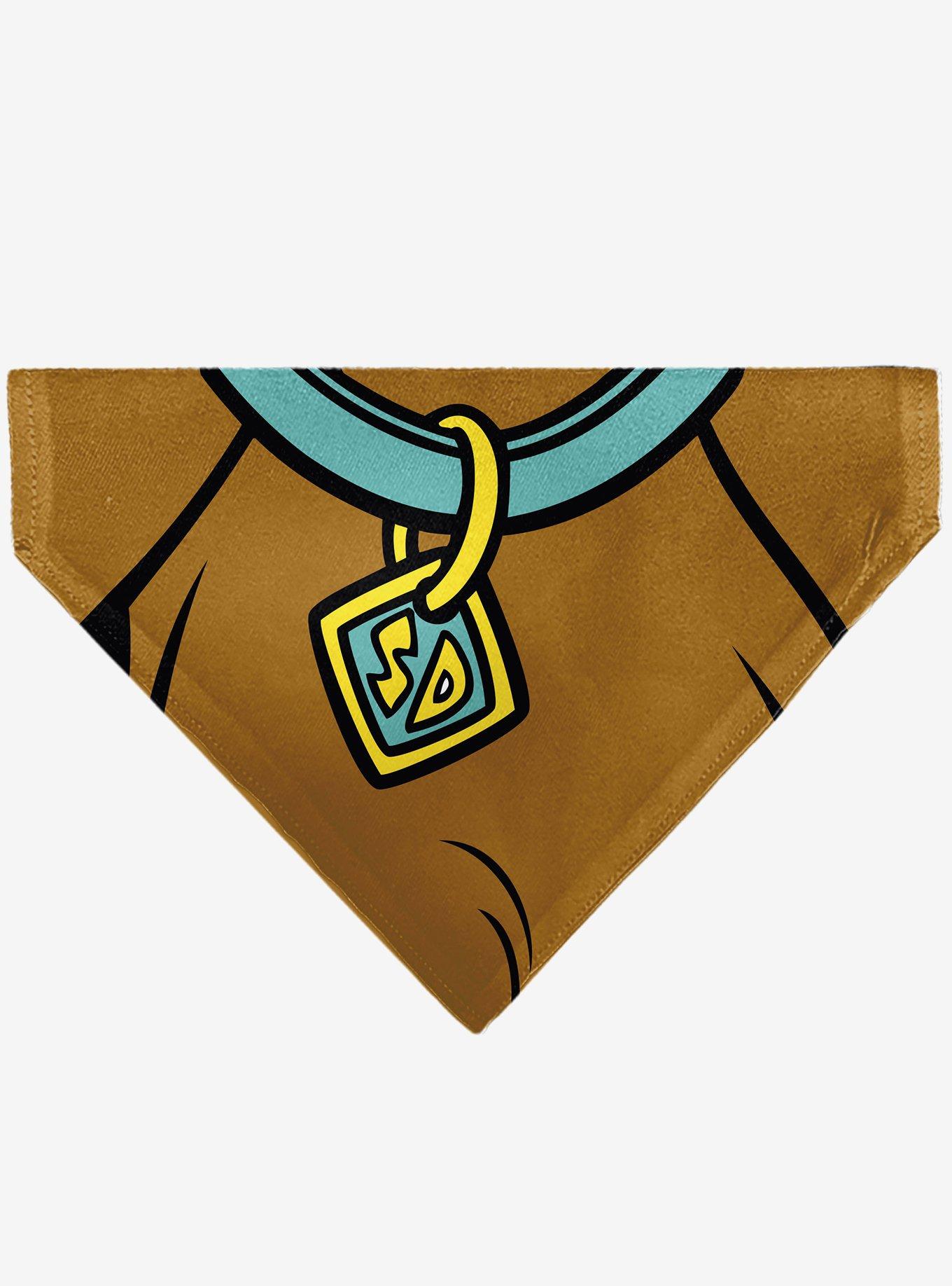 Scooby-Doo! Character Close Up SD Dog Tag Slip On Collar Pet Bandana - Bandana Only, , hi-res