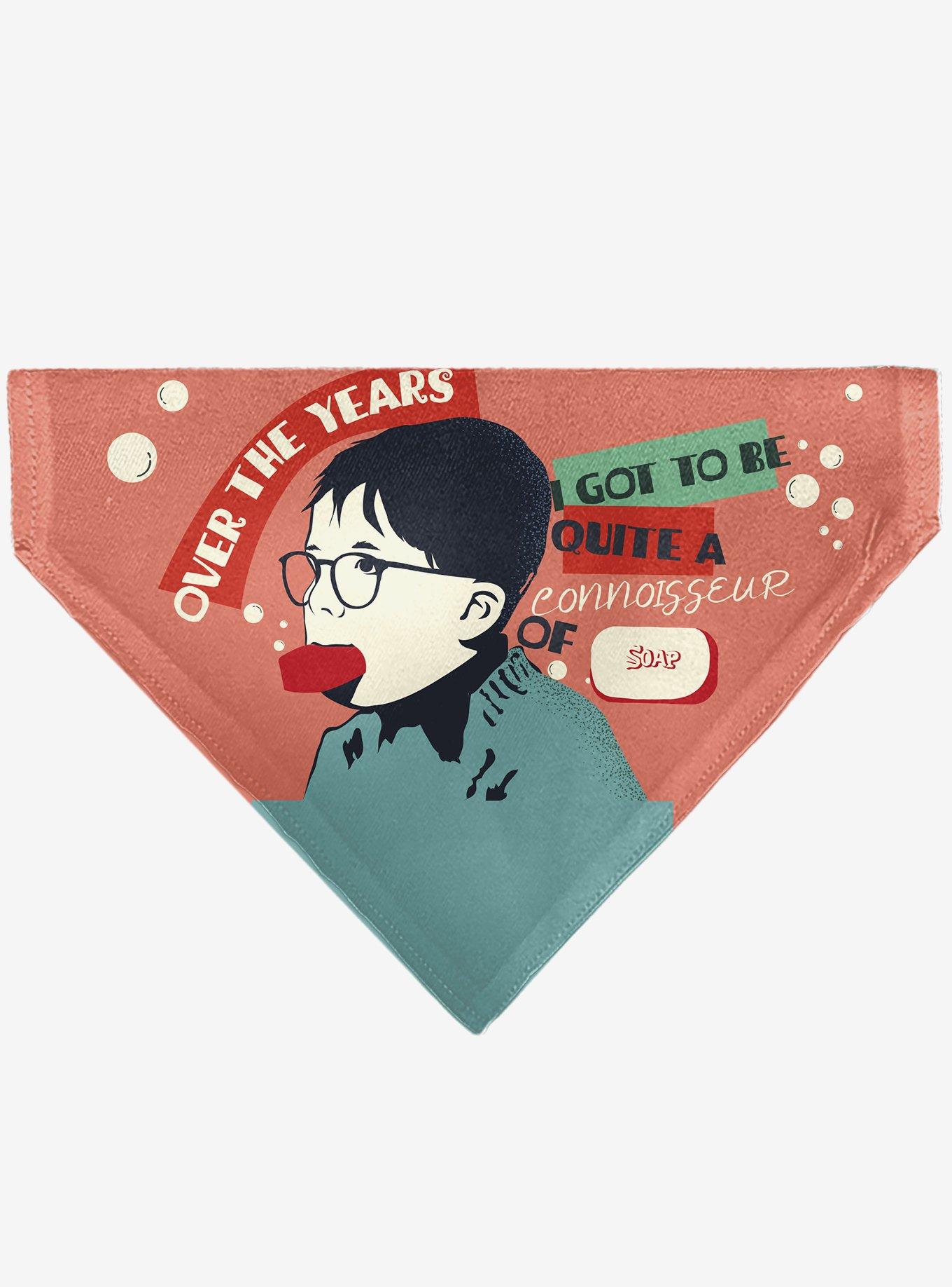 A Christmas Story Icons Title Collage Slip On Collar Pet Bandana - Bandana Only