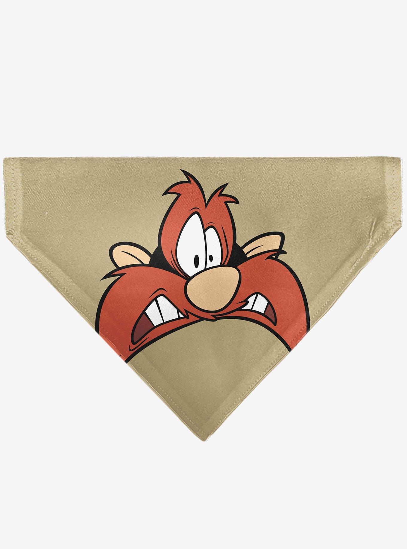Looney Tunes Yosemite Sam Face Close Up Slip On Collar Pet Bandana - Bandana Only, , hi-res