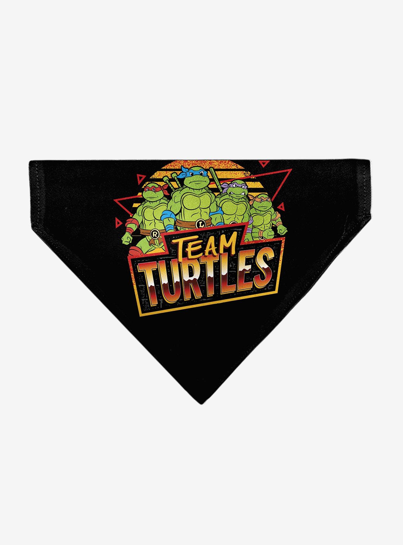 Teenage Mutant Ninja Turtles Team Turtles Pose Slip On Collar Pet Bandana - Bandana Only, , hi-res