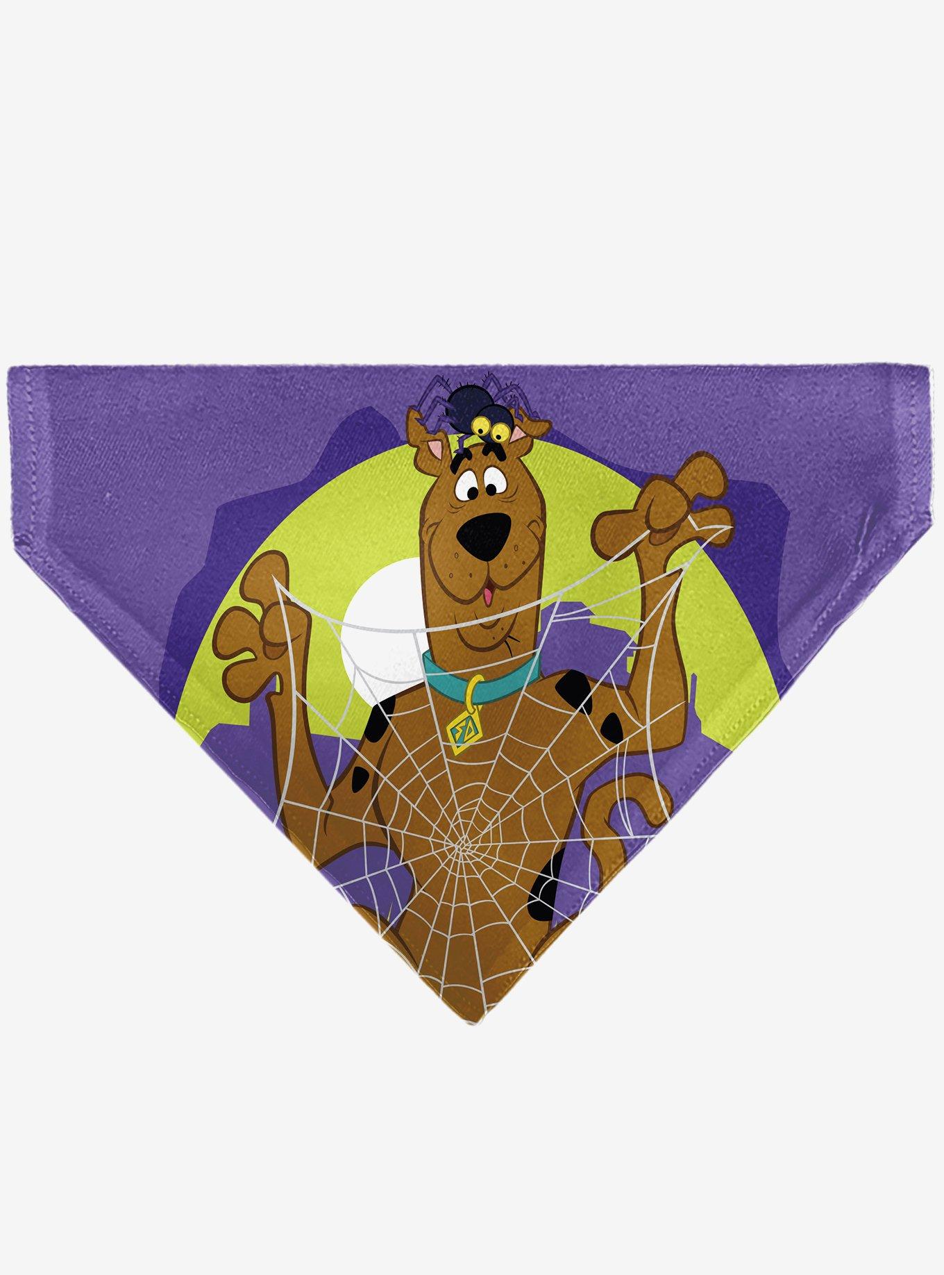 Scooby-Doo! Halloween Spider Web Creepy Crawlies Slip On Collar Pet Bandana - Bandana Only, , hi-res