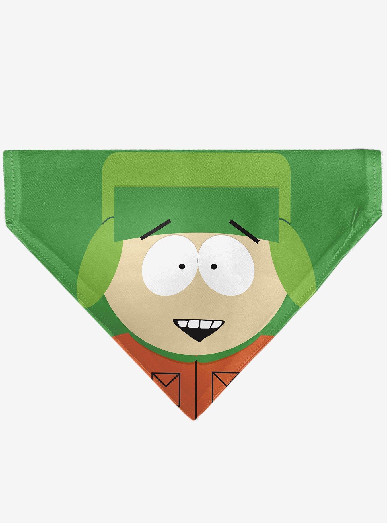 South Park Kyle Face Slip On Collar Pet Bandana - Bandana Only, , hi-res