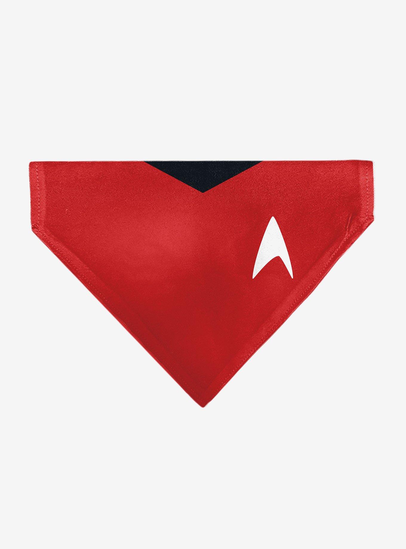 Star Trek Original Series Uniform Print Slip On Collar Pet Bandana - Bandana Only, , hi-res